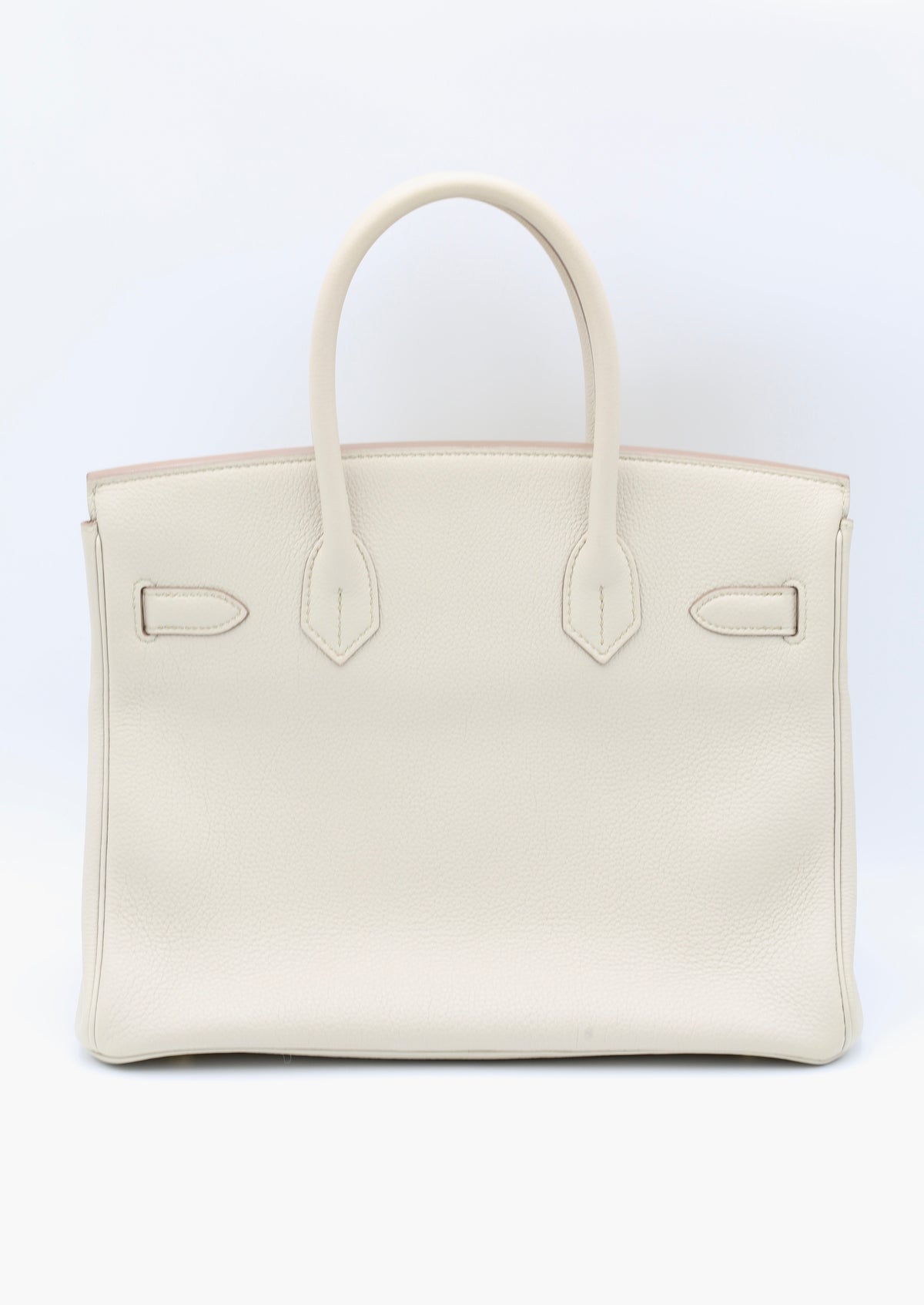HERMÈS BIRKIN30 BETON 8L TOGO GOLD HARDWARE C STAMP