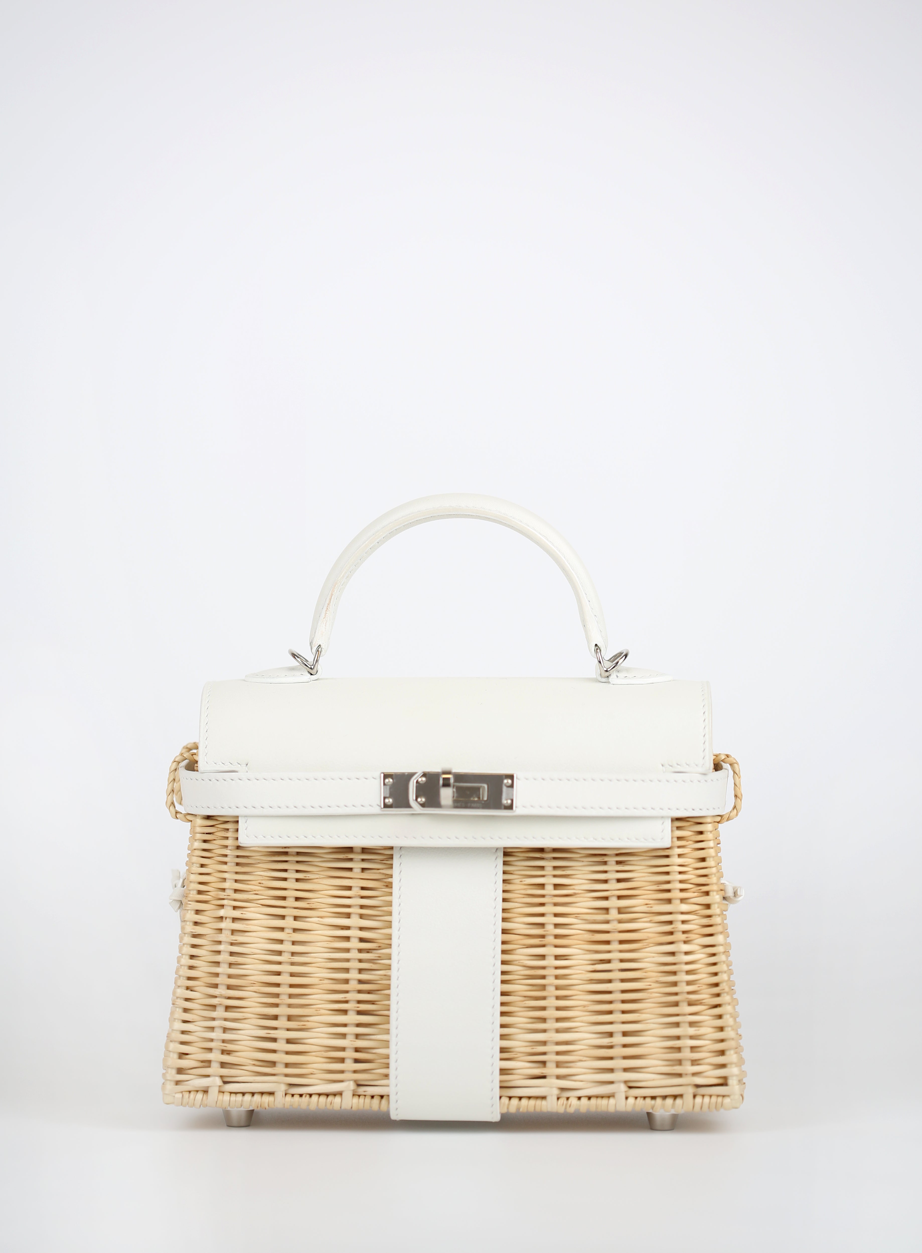 HERMÈS Wicker Swift Picnic Mini Kelly 20