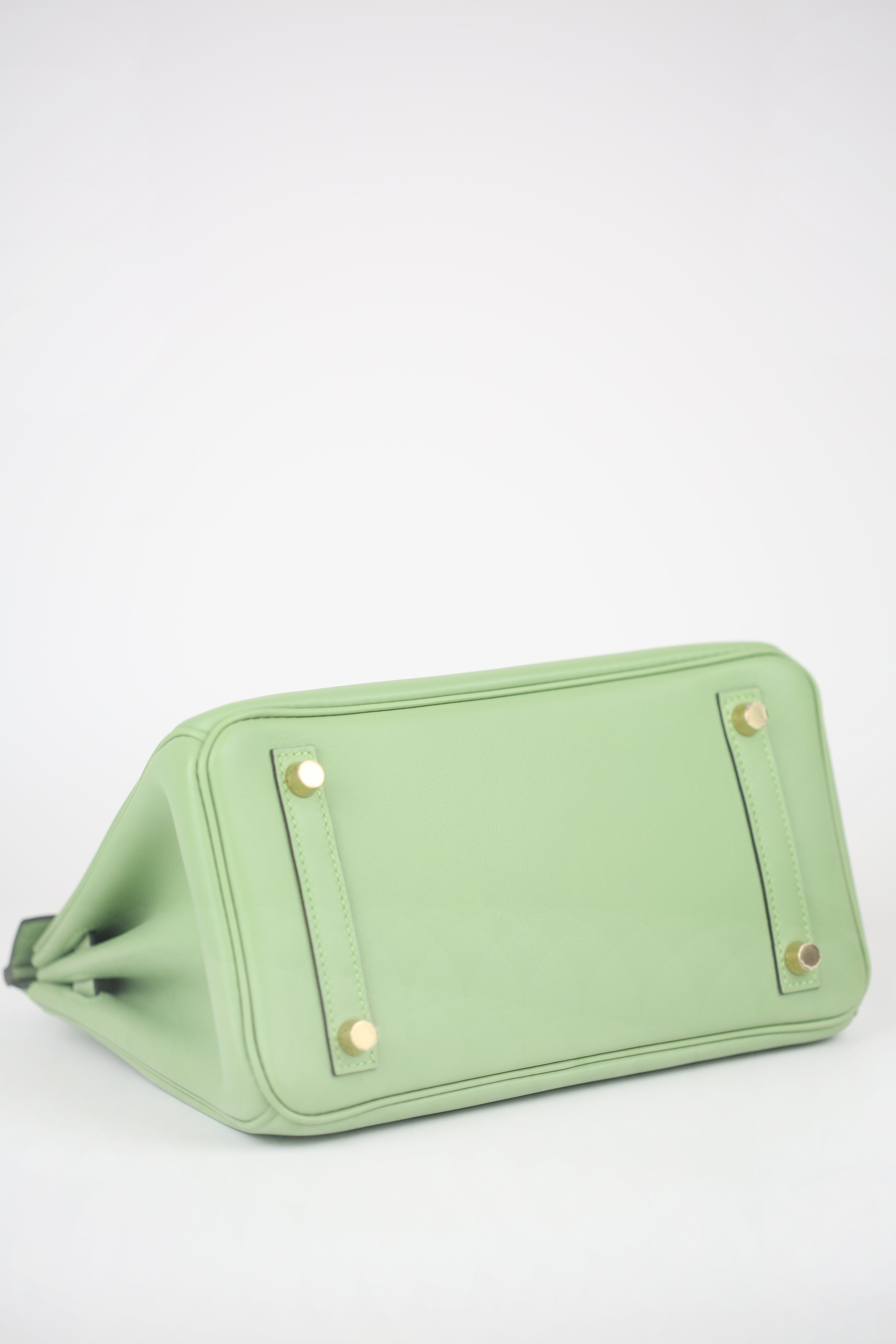 HERMES Birkin Swift 25 Vert Criquet