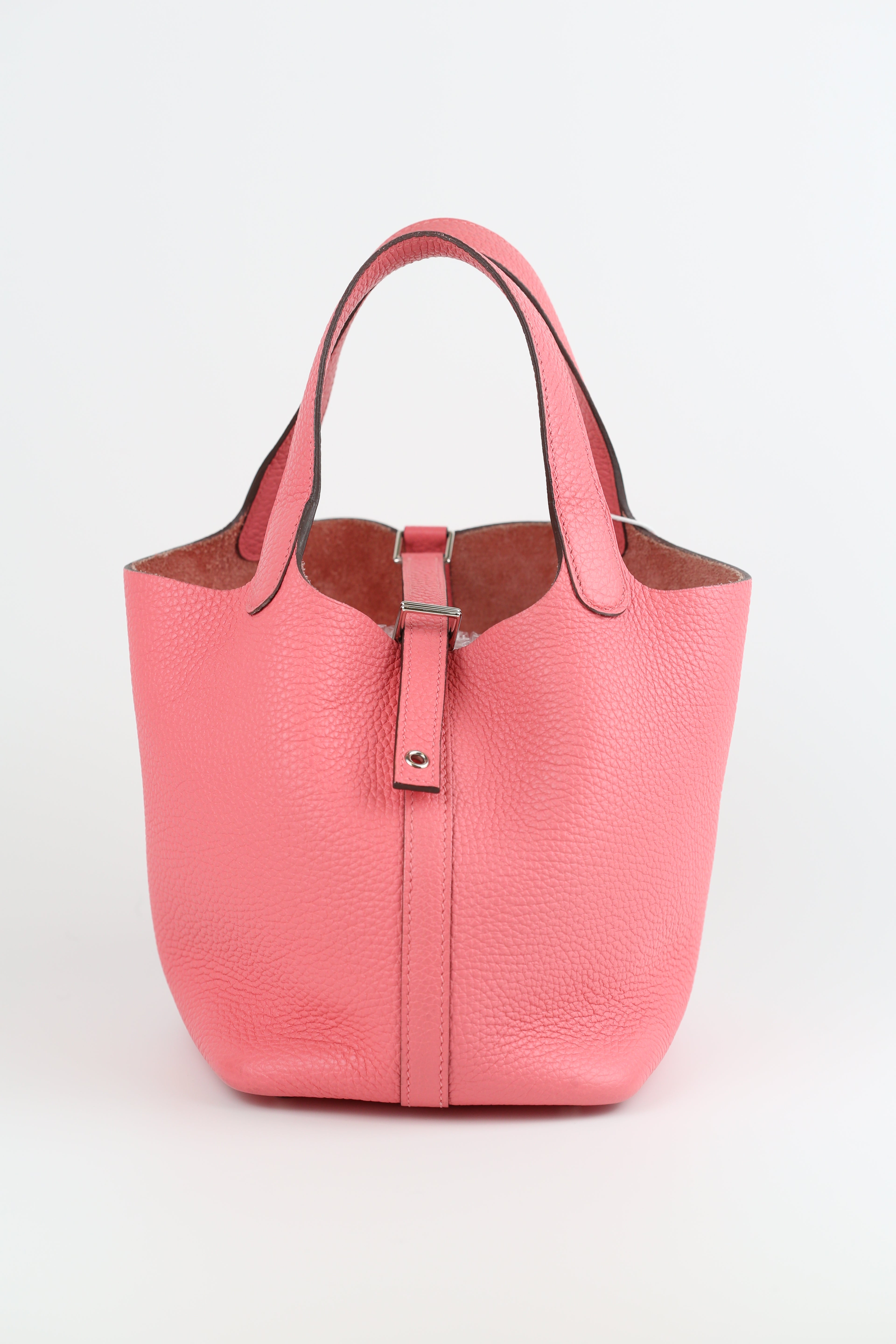 HERMÈS Clemence Picotin 18 Rose  Azalea