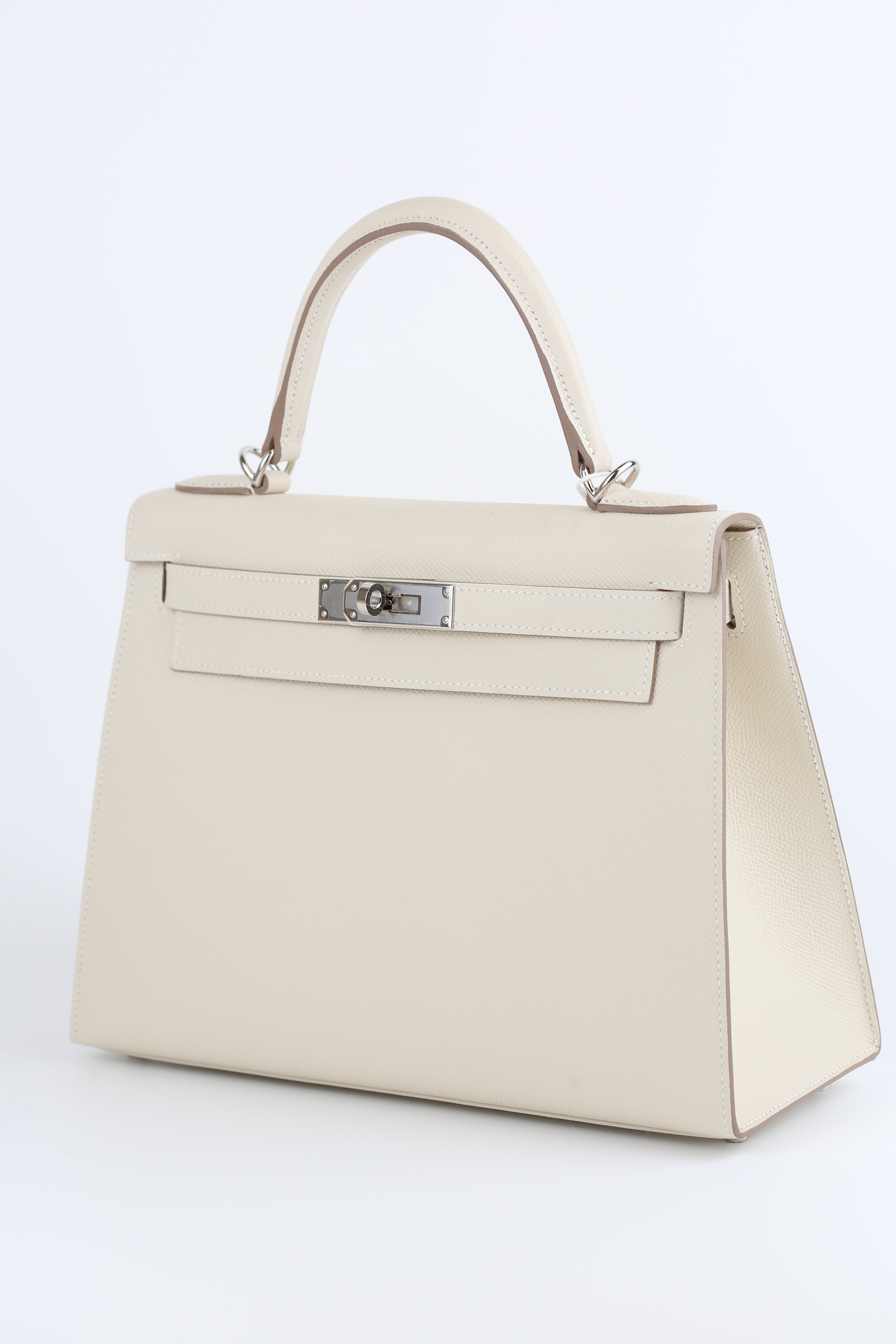 HERMES Epsom Kelly 28 Craie