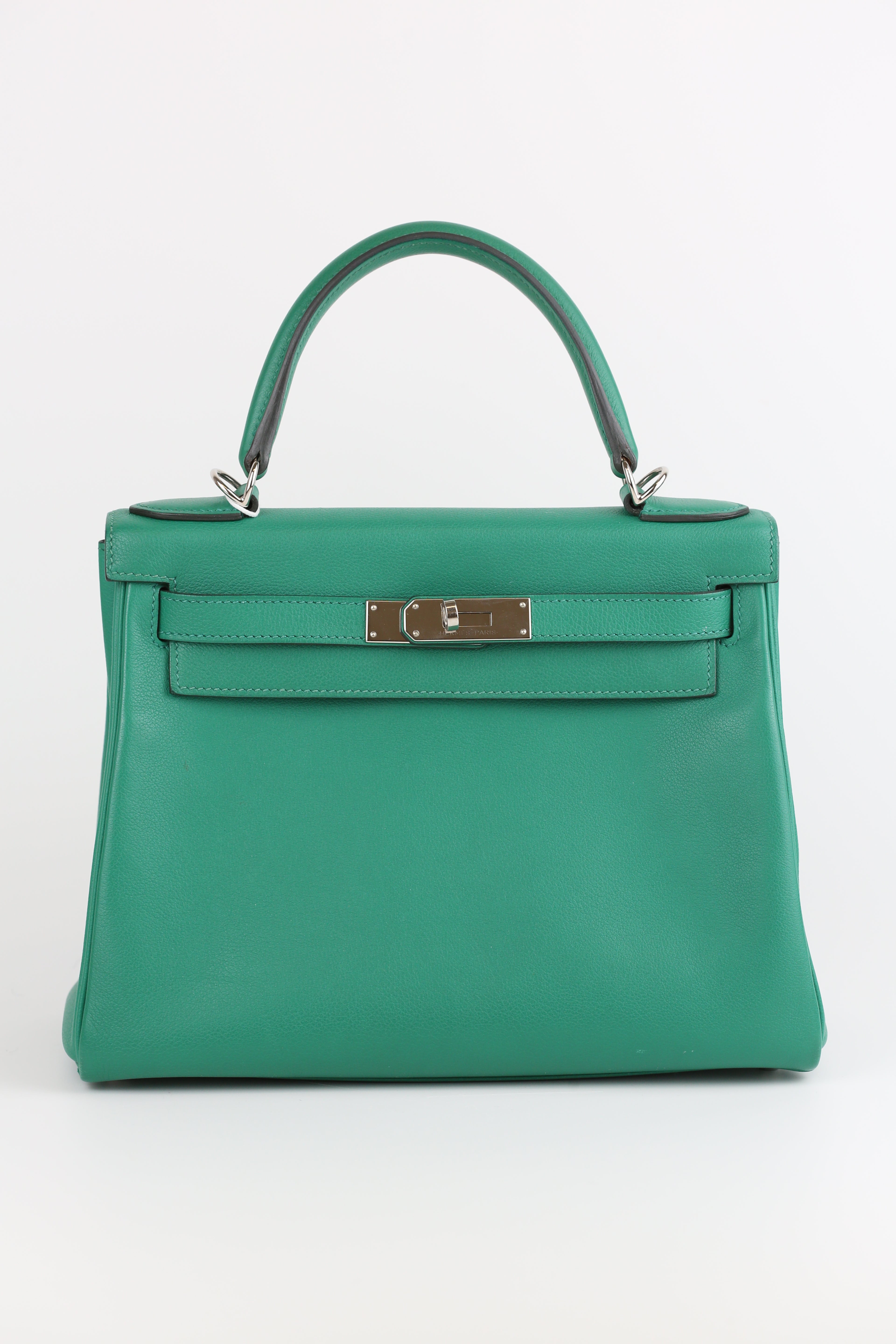 HERMES Evercolor Kelly 28 Green