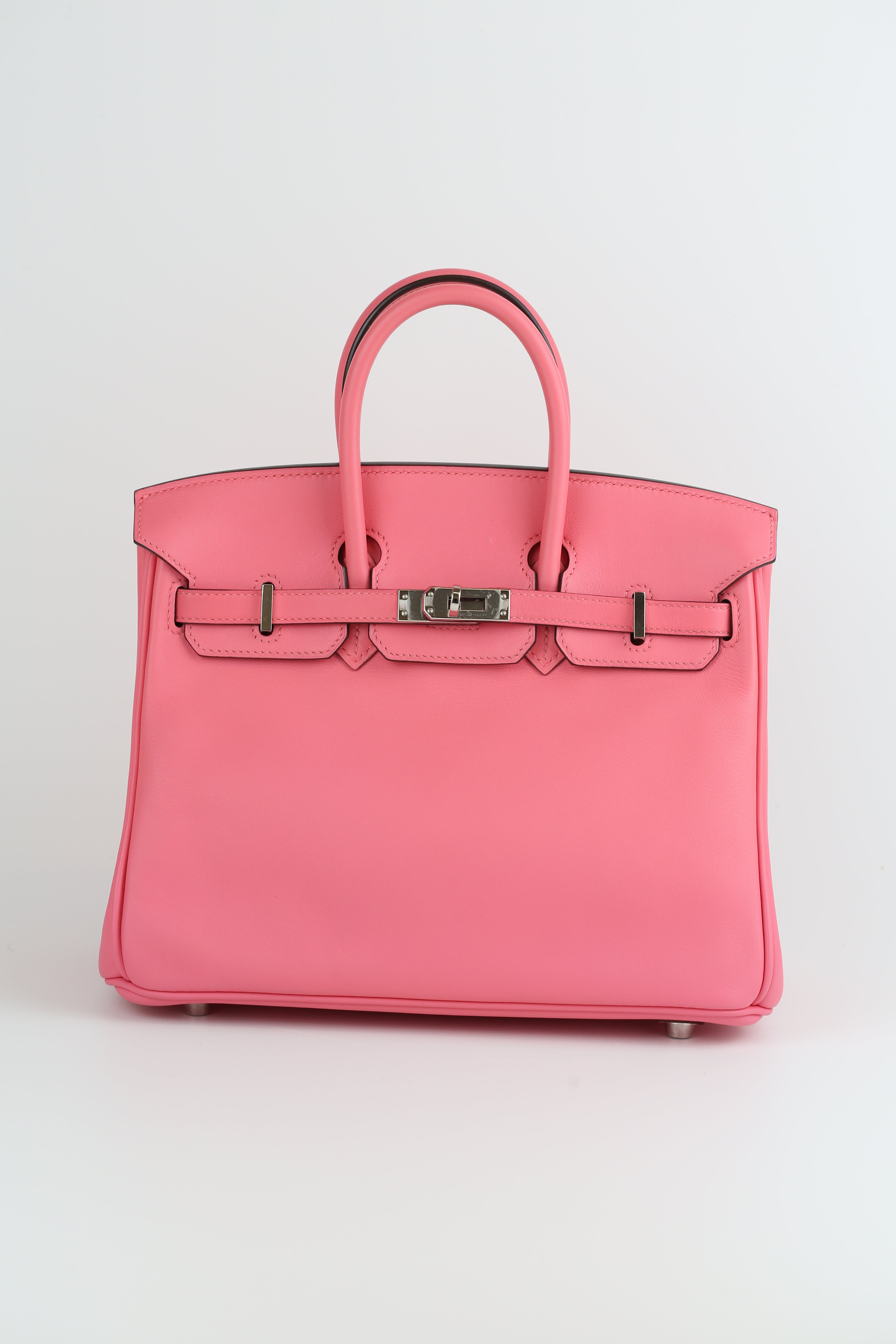 HERMÈS Swift Birkin 25 Rose Azalee