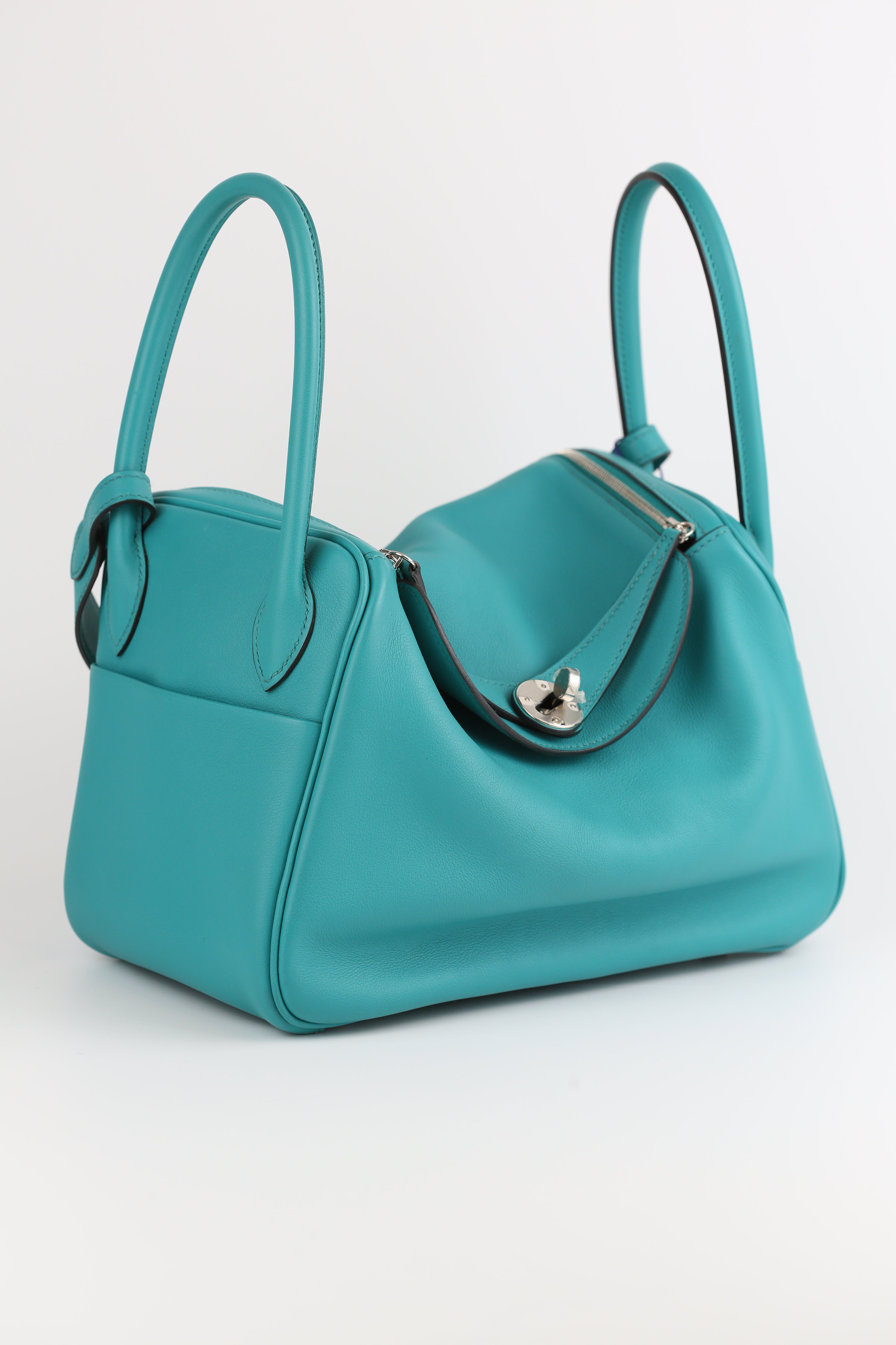 HERMÈS Swift Lindy 26 Vert Verone