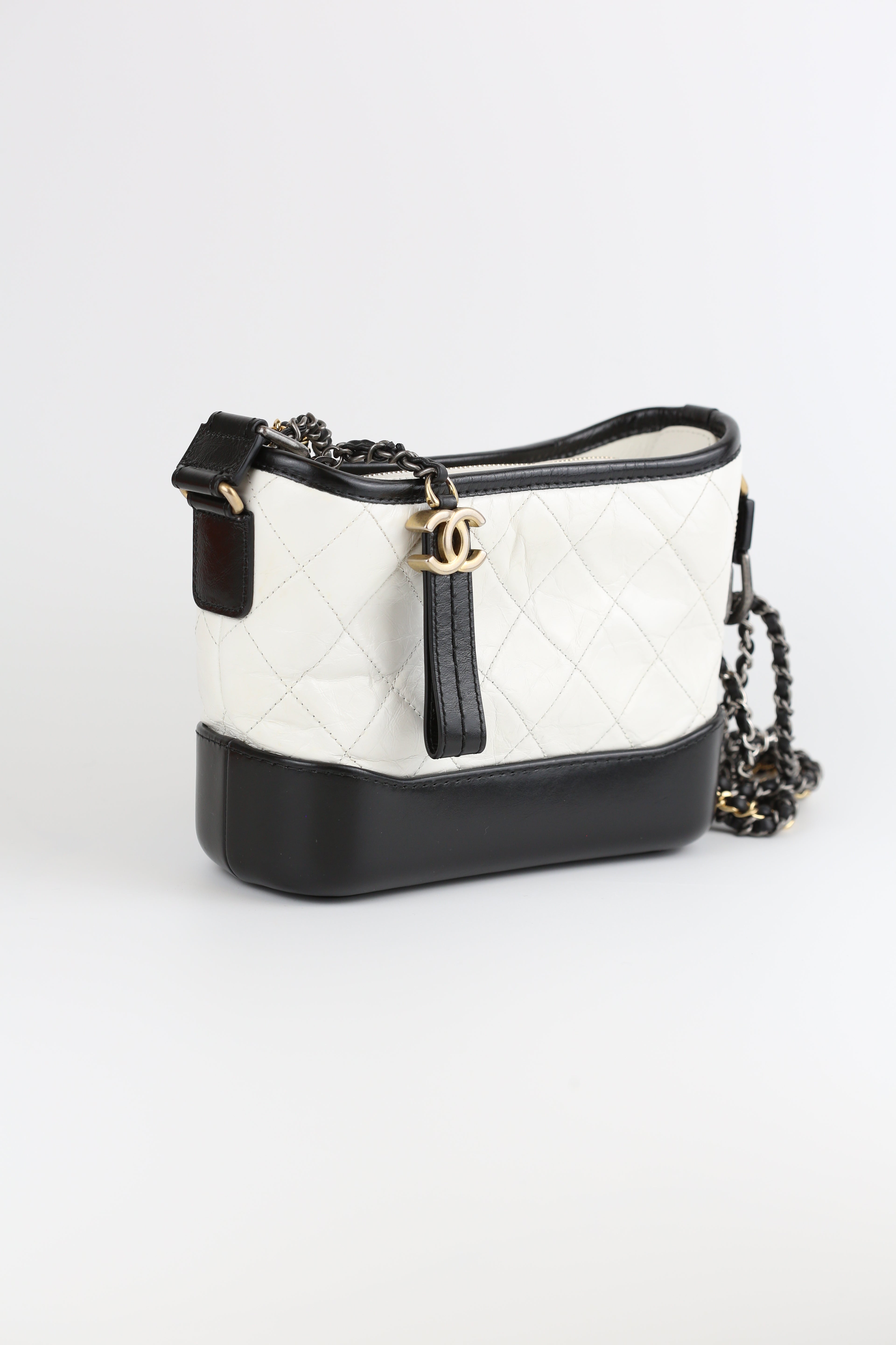 Chanel Gabrielle small Black& White