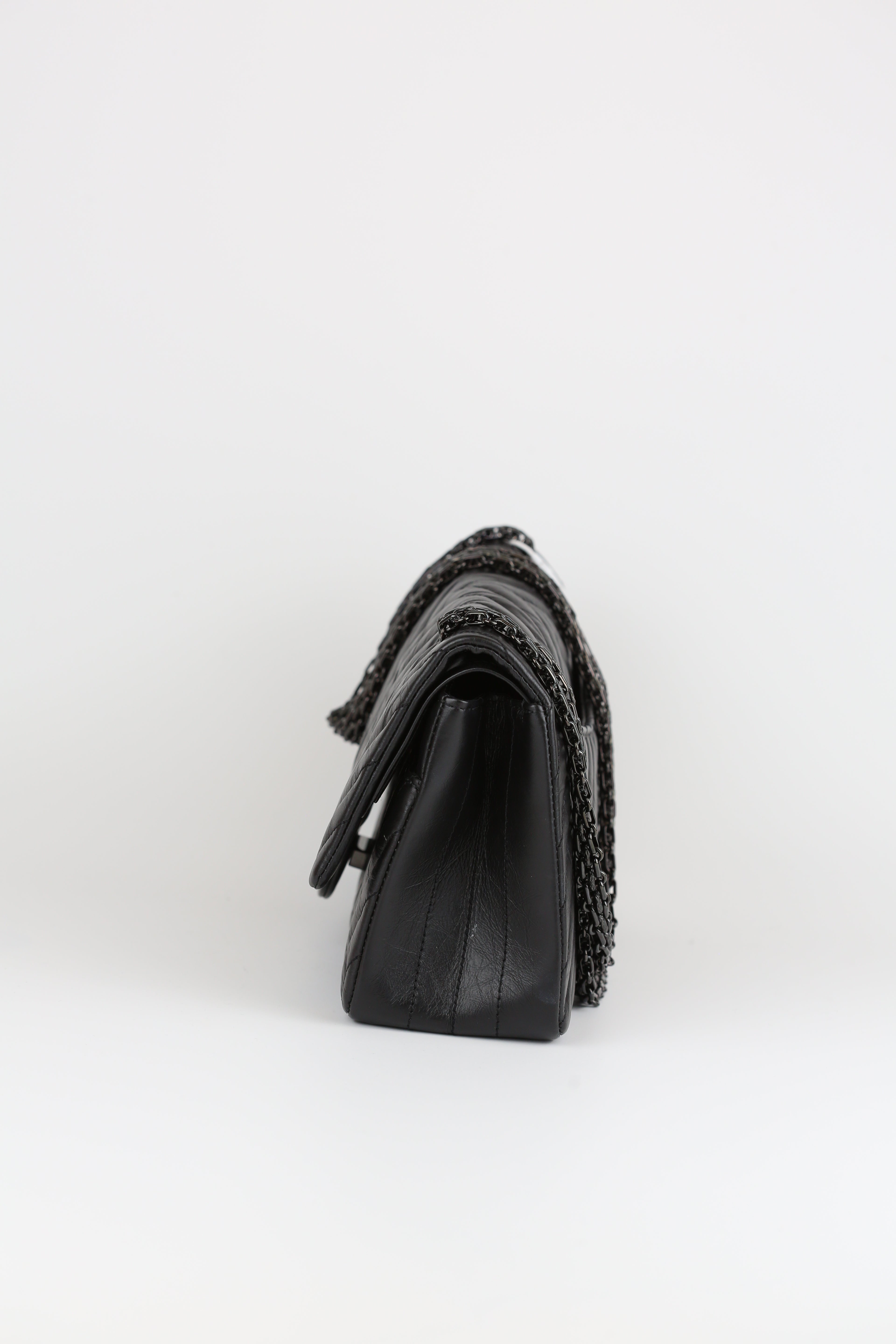 Chanel 2.55 Black&Black