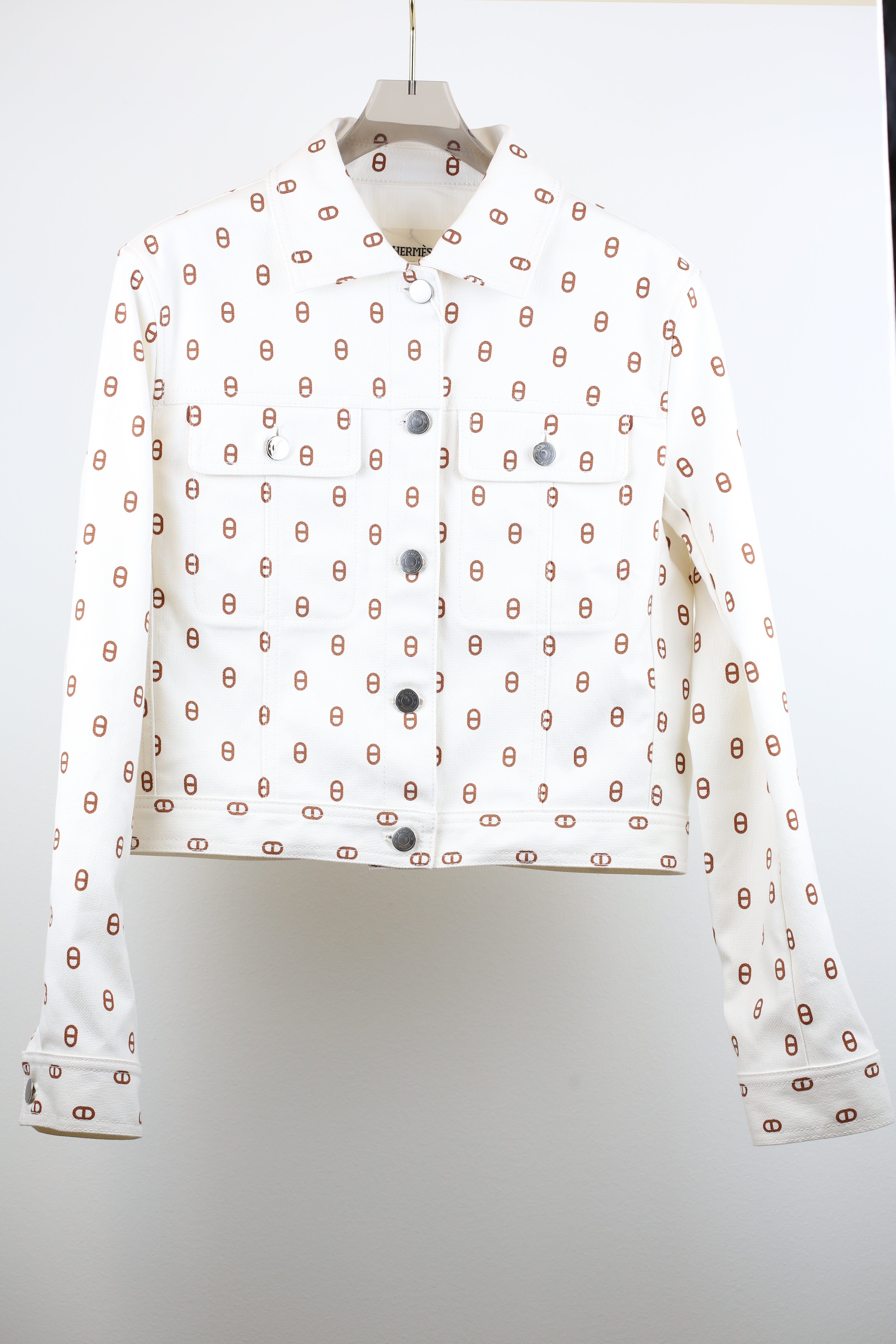 Chaine d'Ancre denim jacket Marron Fauve