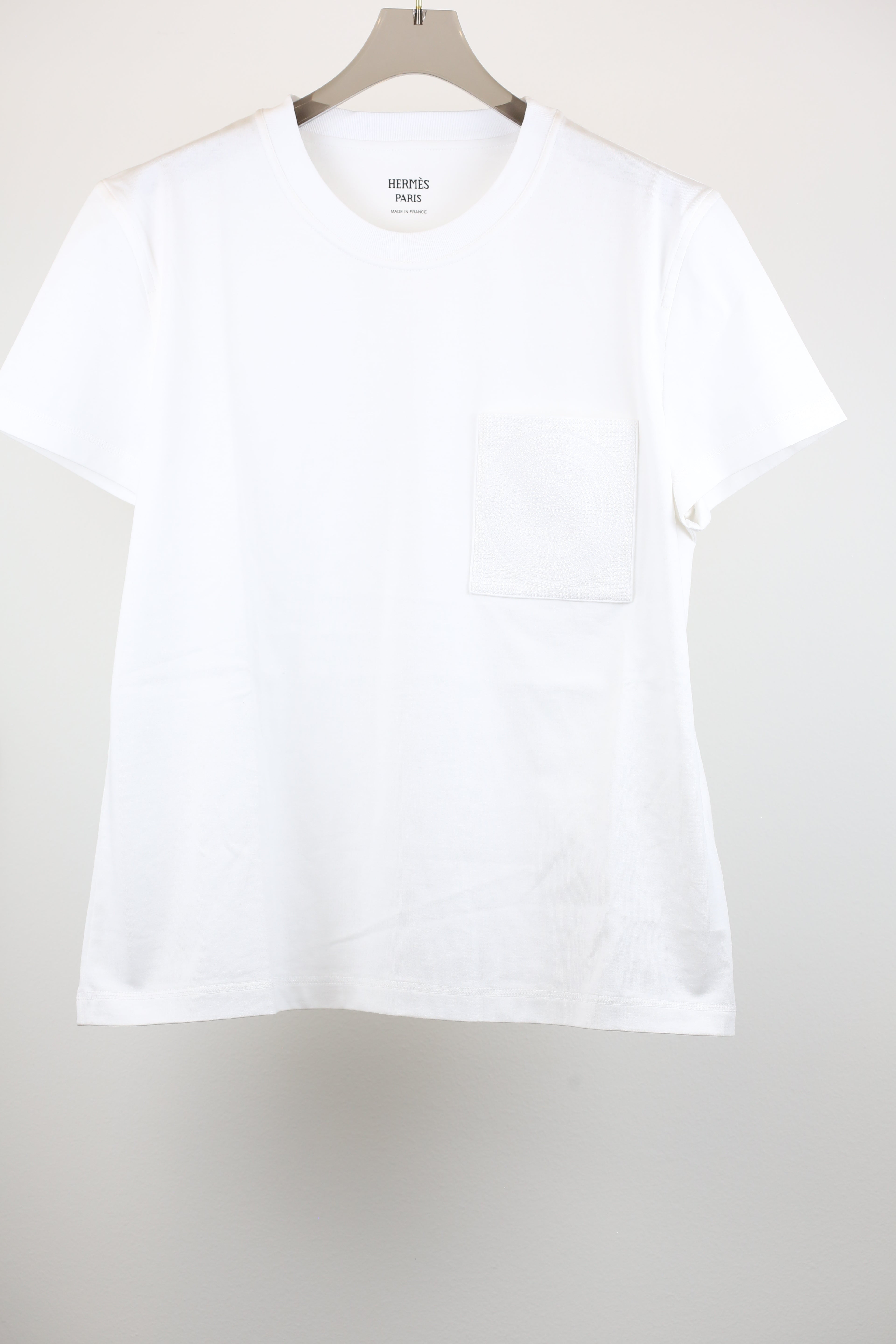 Hermes women T-shirt  white size 40
