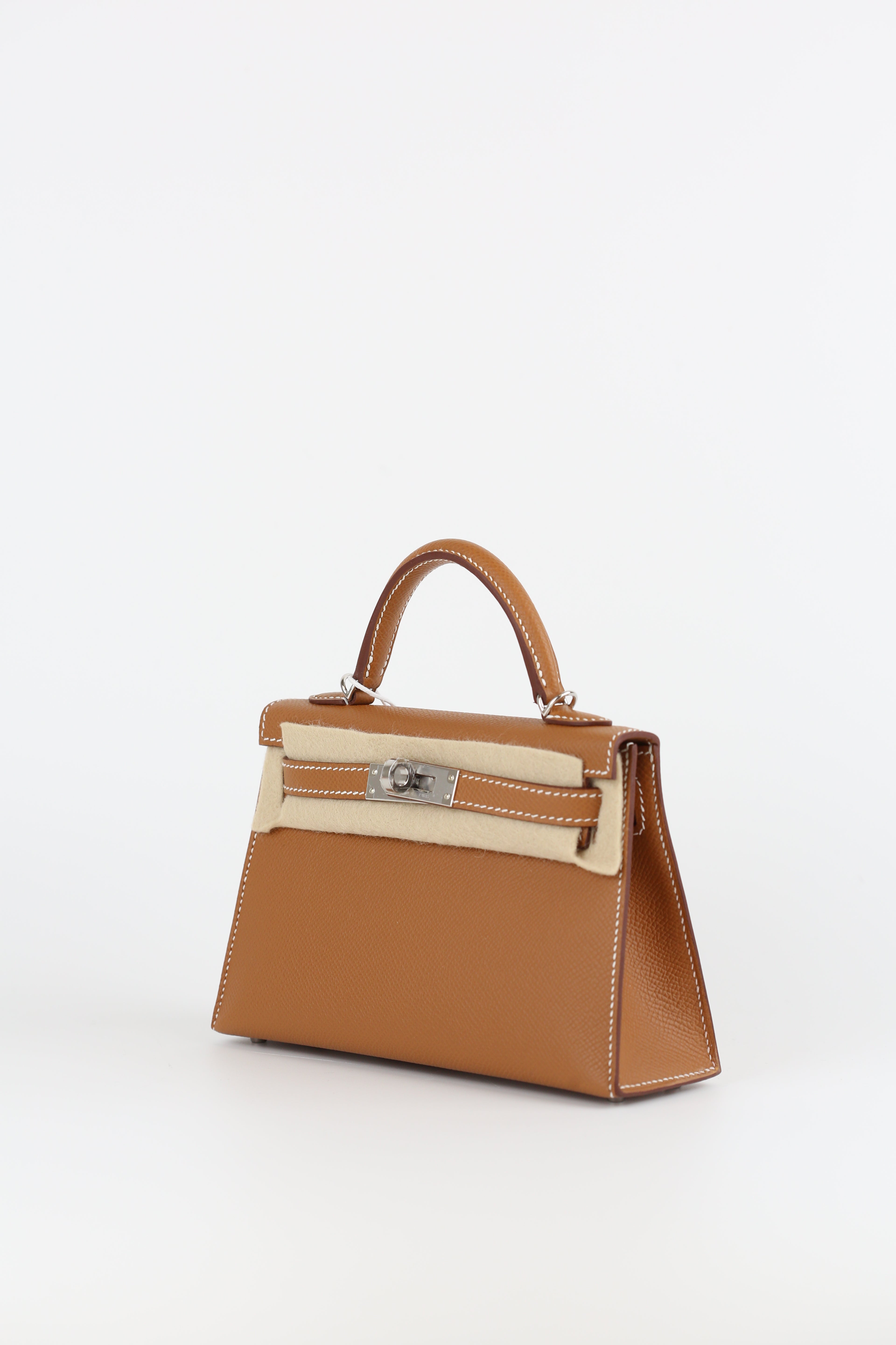 Hermes Epsom Mini Kelly Gold