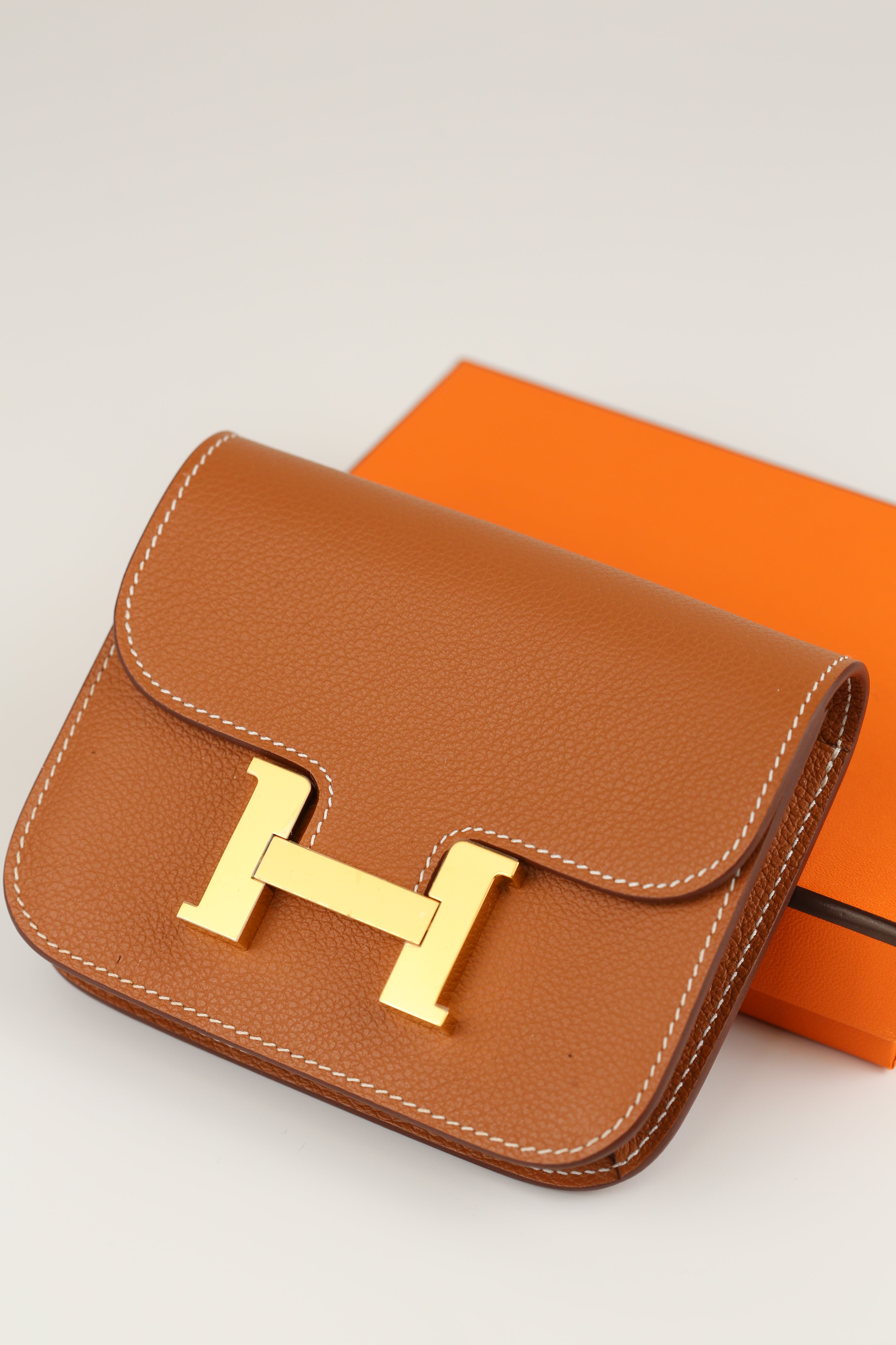 Hermes Constance Slim Gold