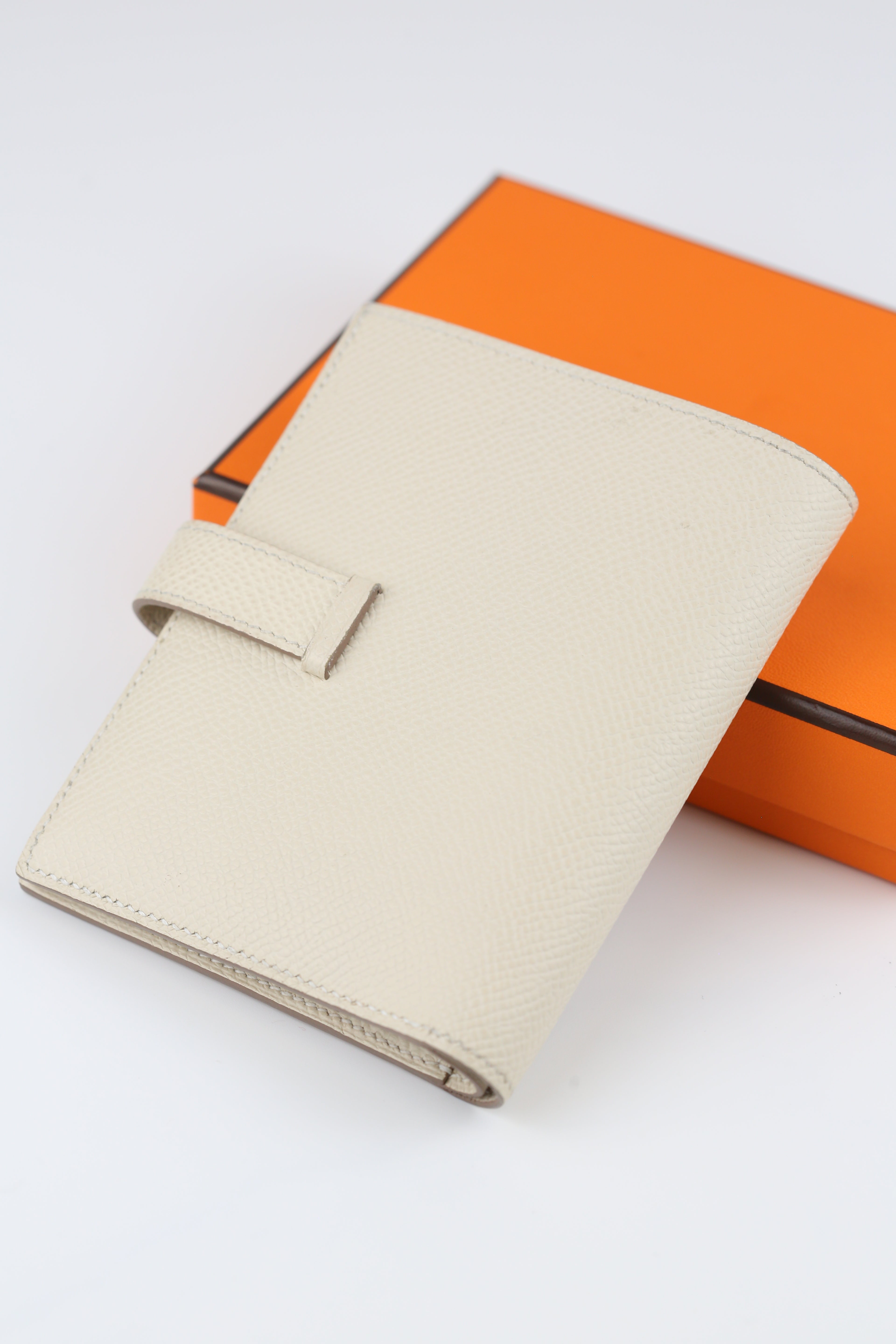 Hermes Bearn Wallet Craie