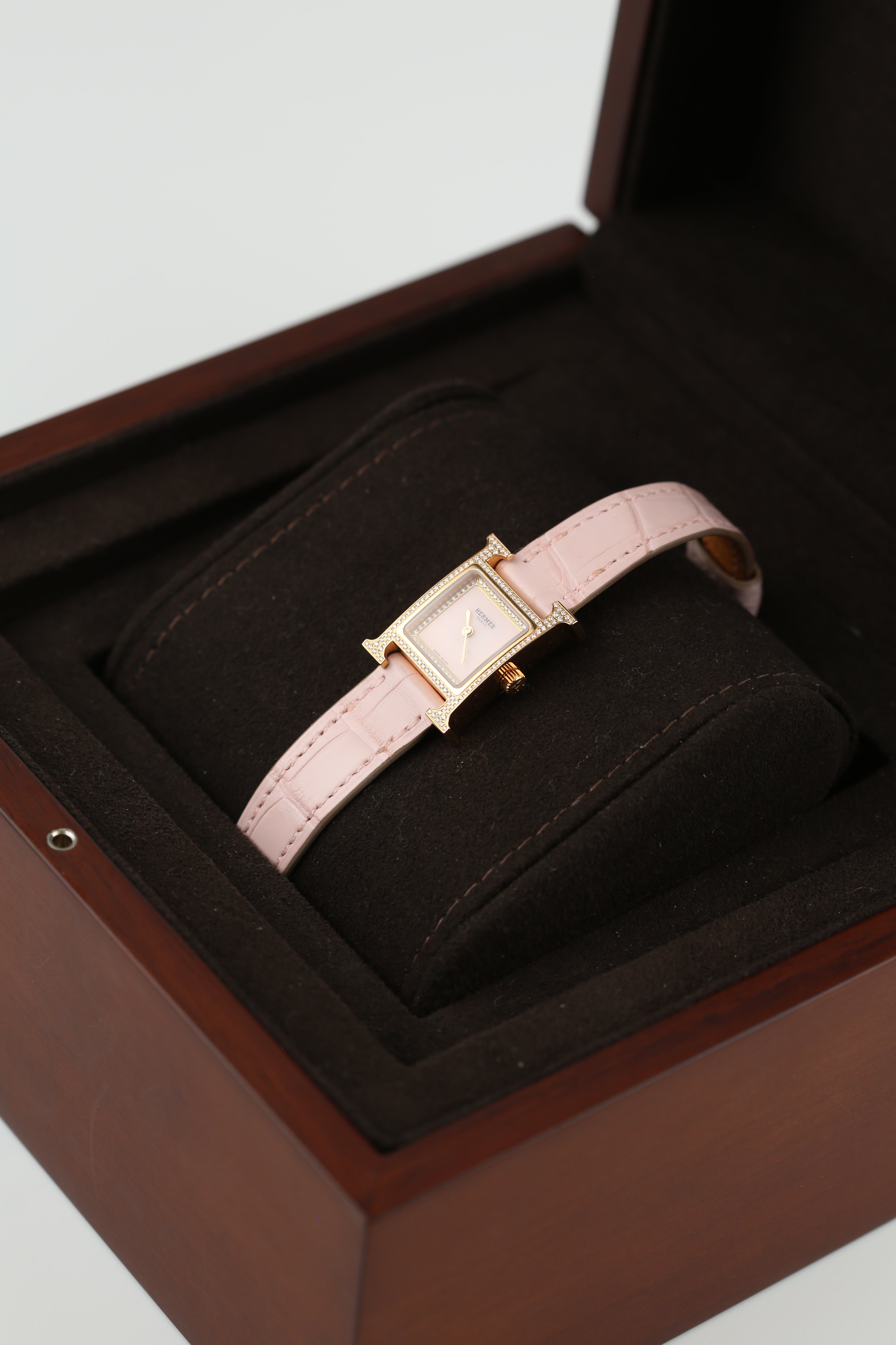 Hermes H Diamond Watch Limited Edition 21mm