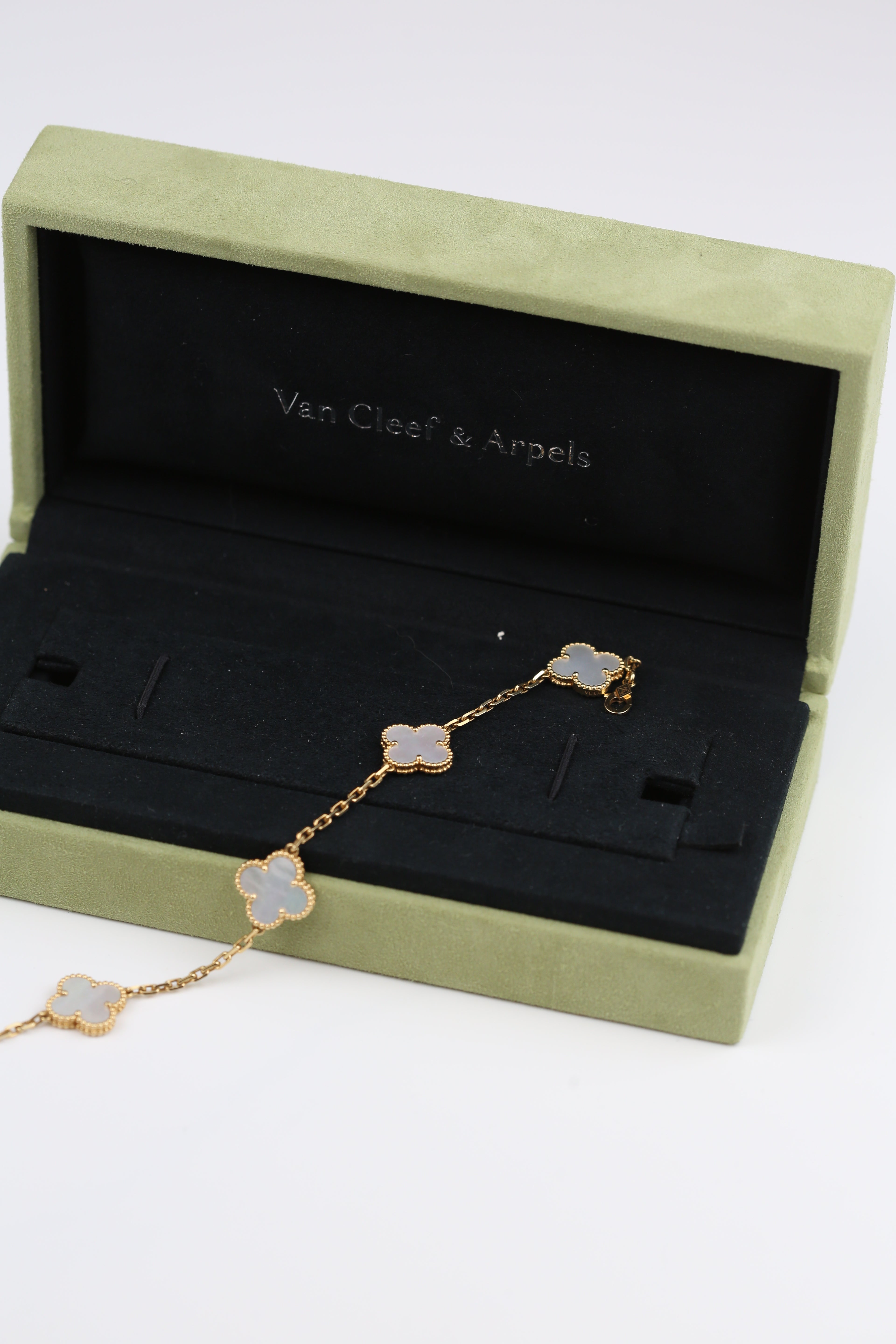 VCA mother of pearl bracelet