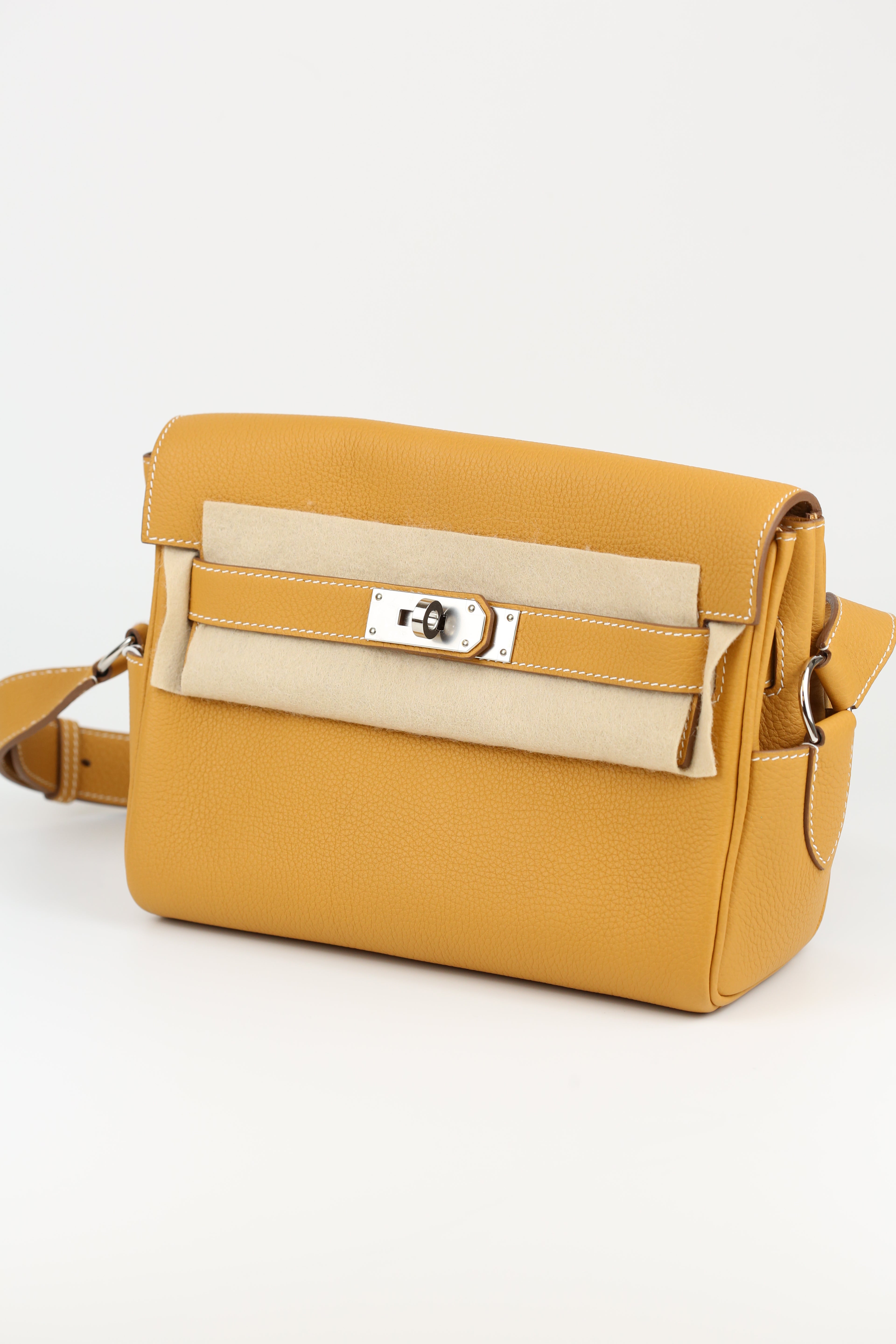 Hermes Roulis Bag 20 Yellow
