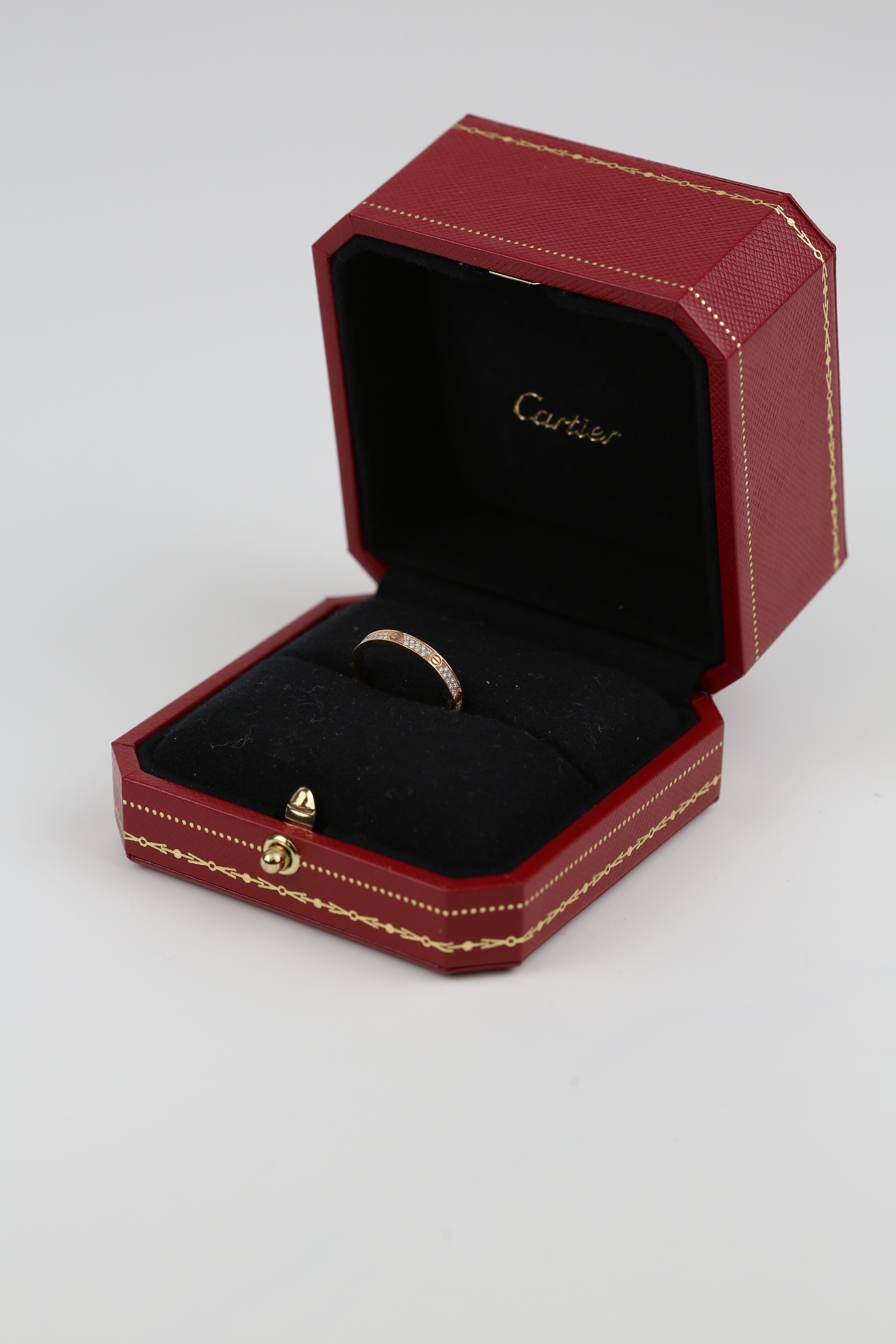 Cartier diamond ring Size 53