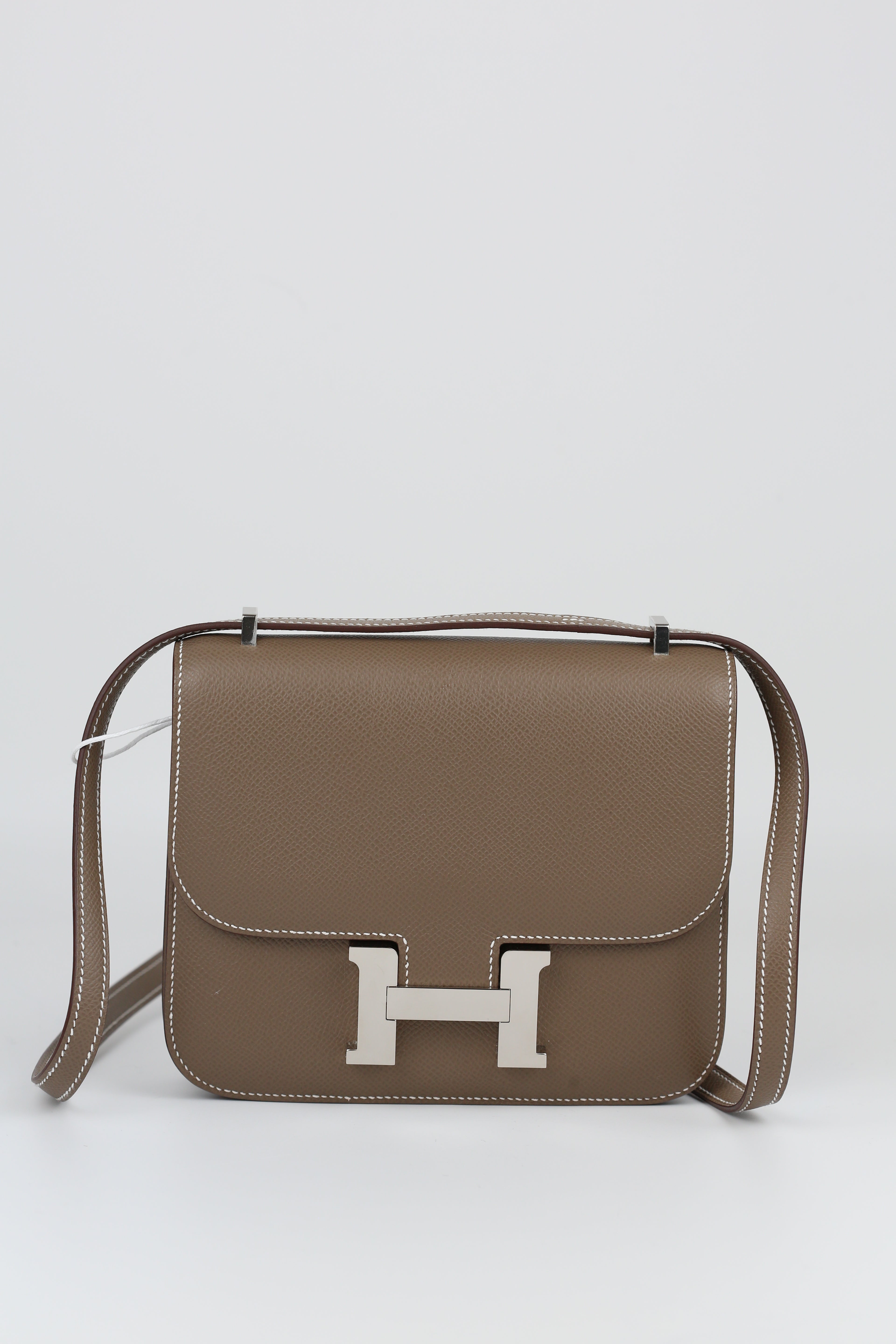 Hermes Mini Constance Etoupe