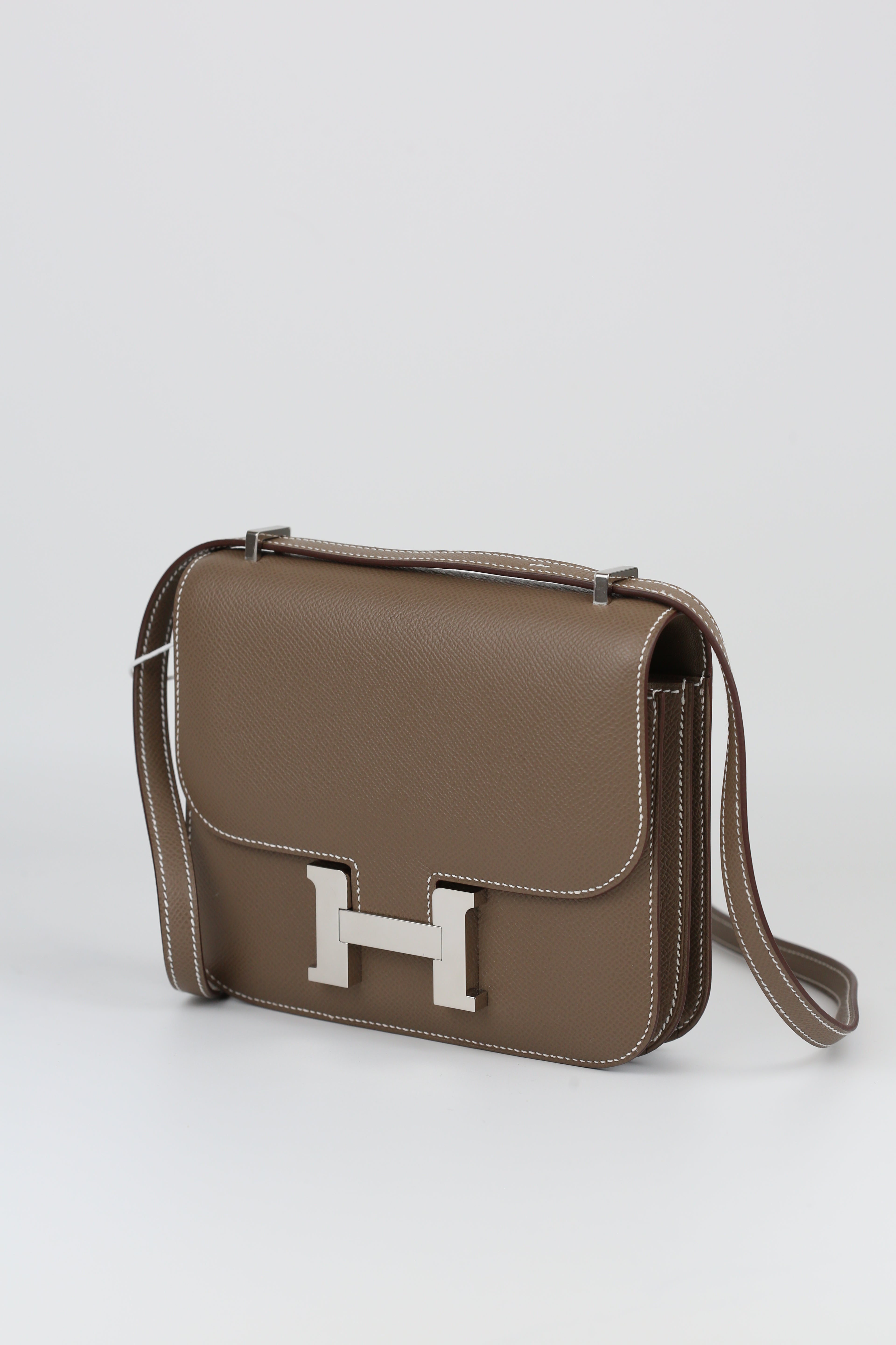 Hermes Mini Constance Etoupe