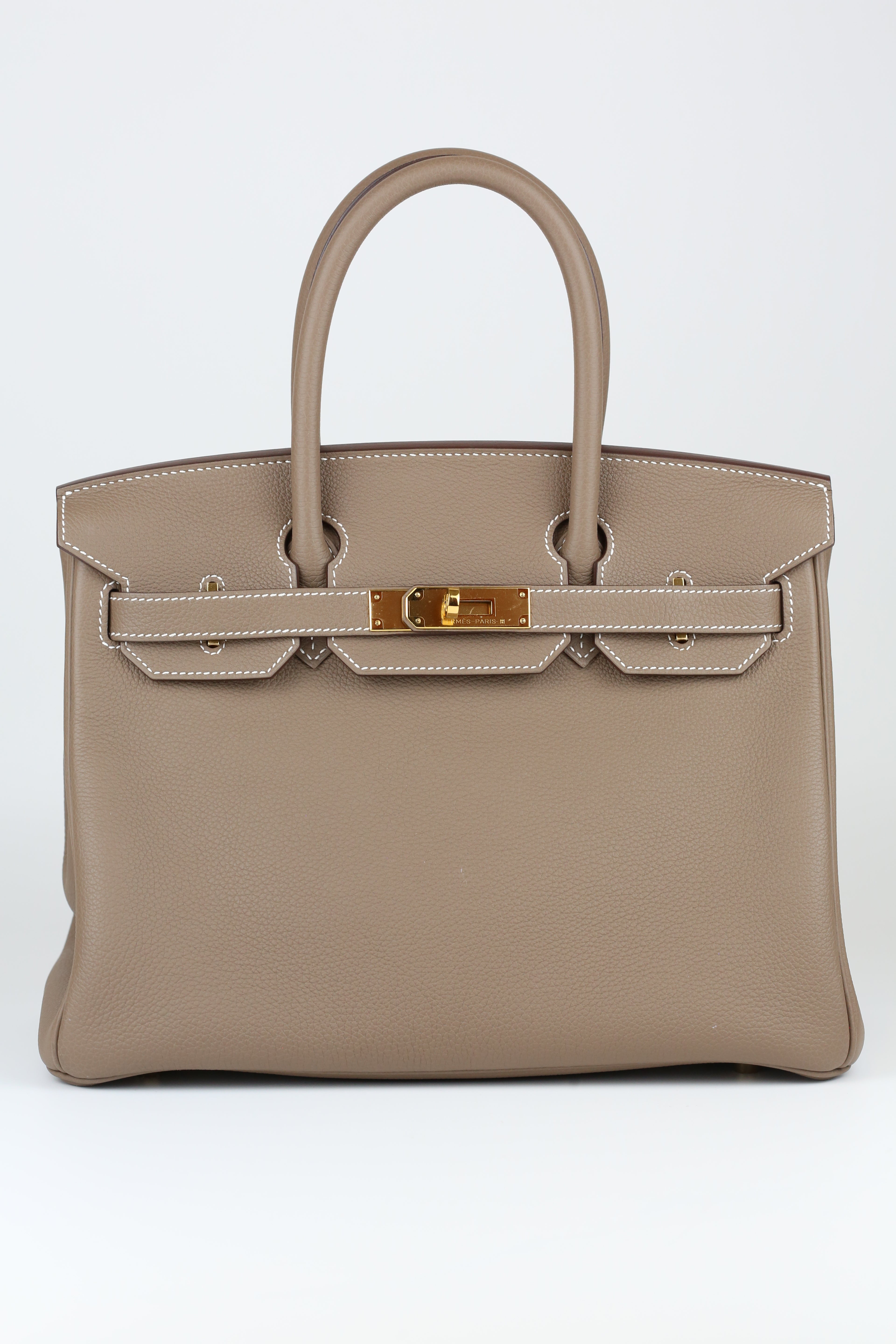 Hermes Togo Birkin  30 Etoupe