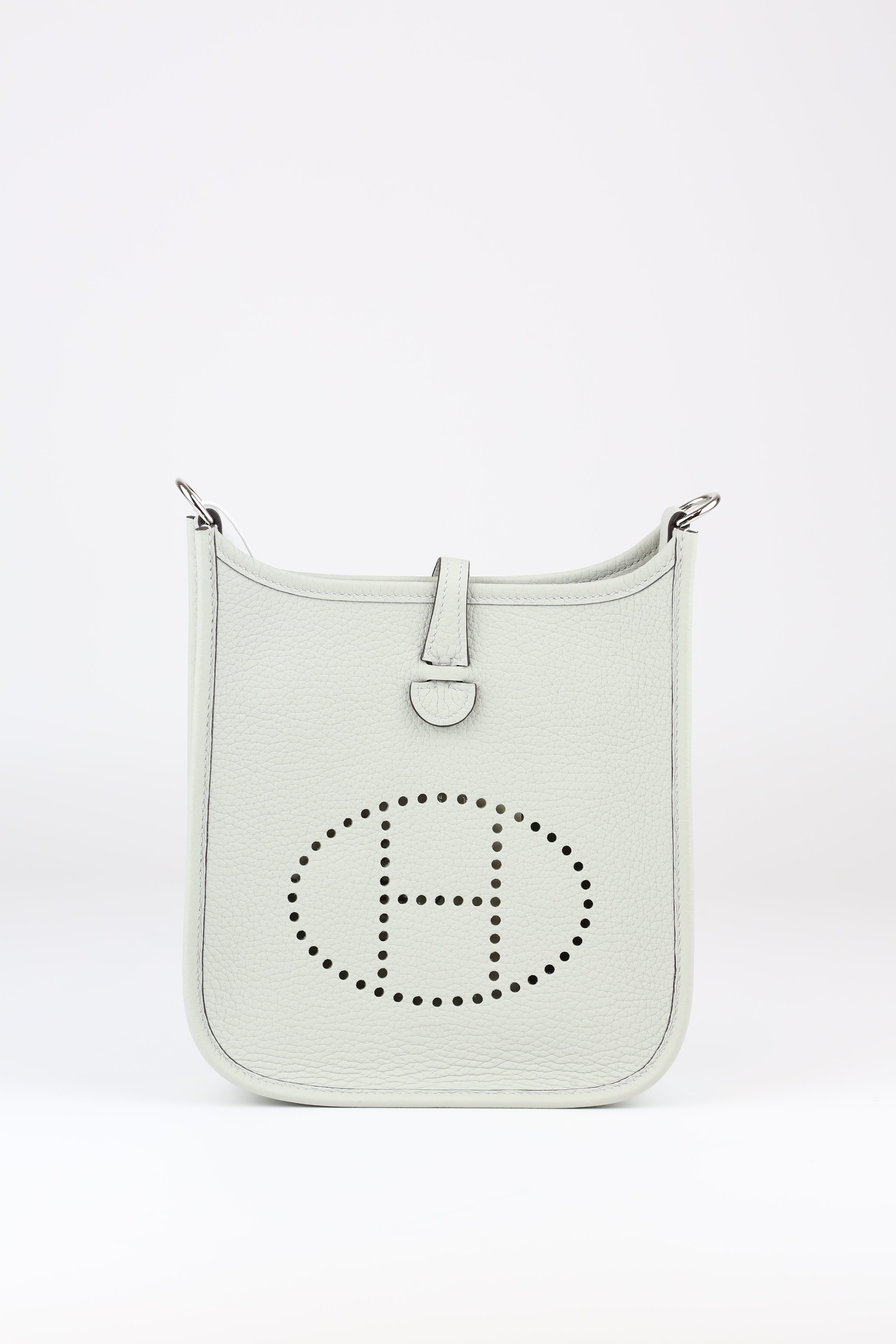 Hermes Mini Evelyne Gris Neve