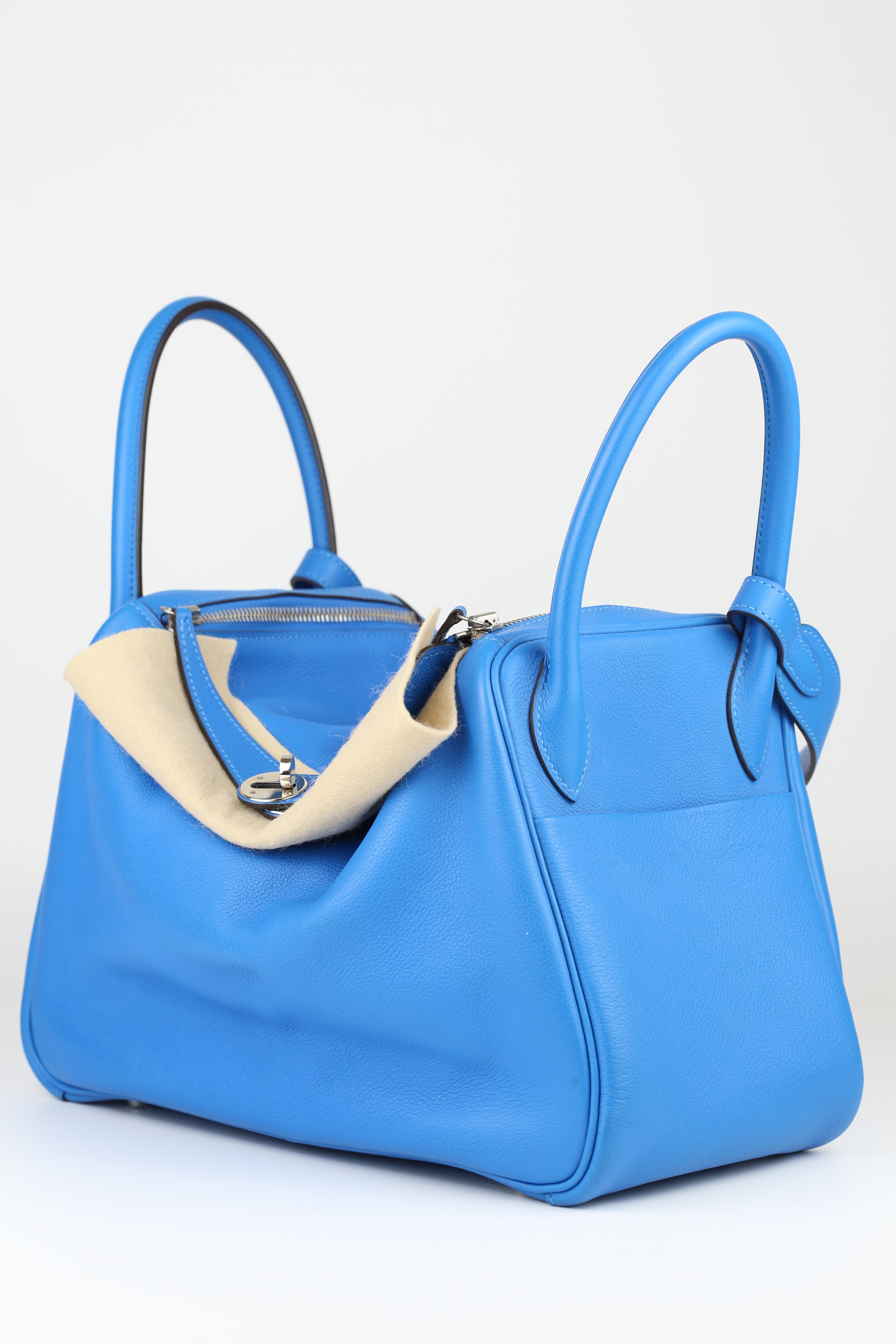 Hermes Bleu Hydra Lindy30