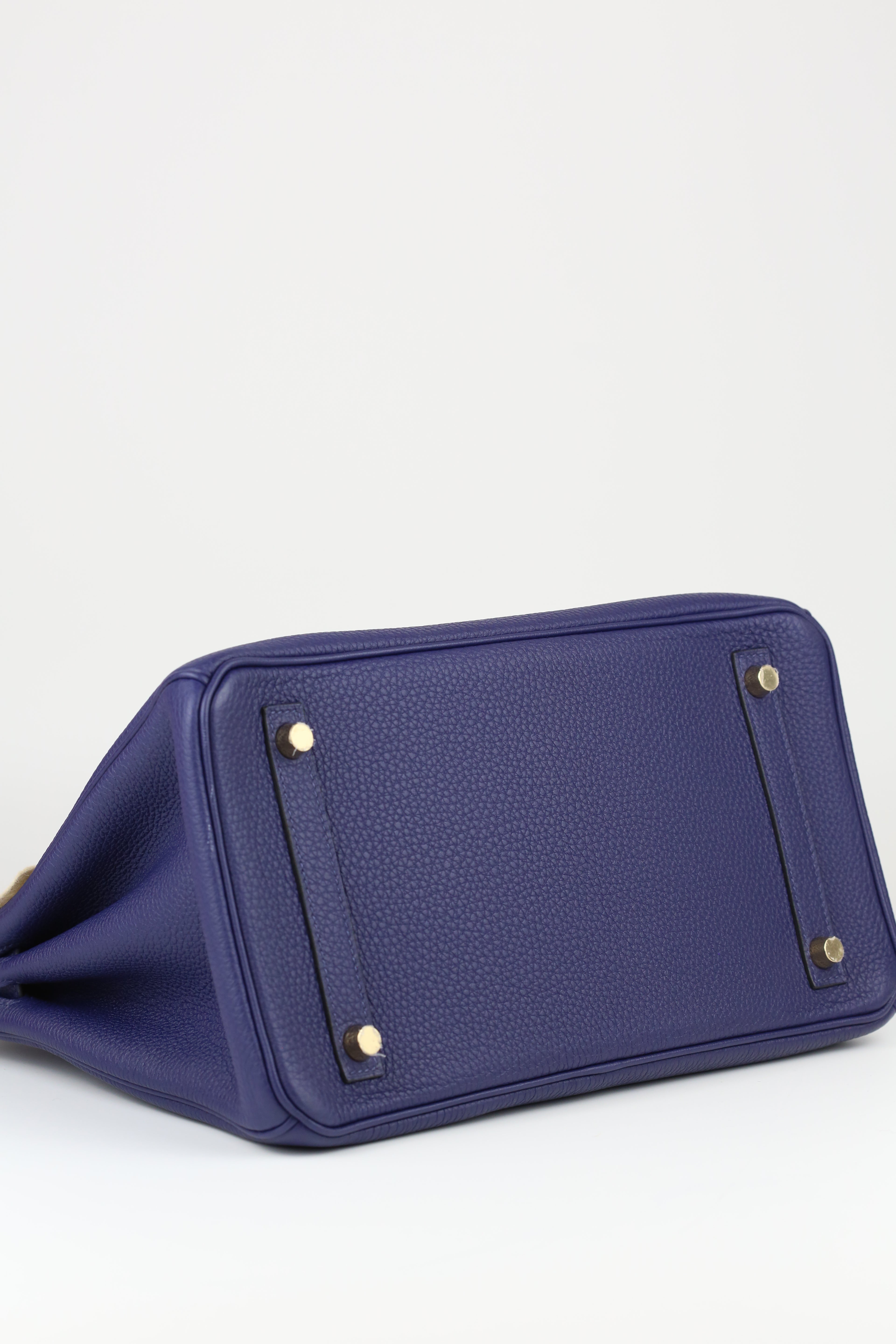 Hermes Birkin 30 Bleu Encre