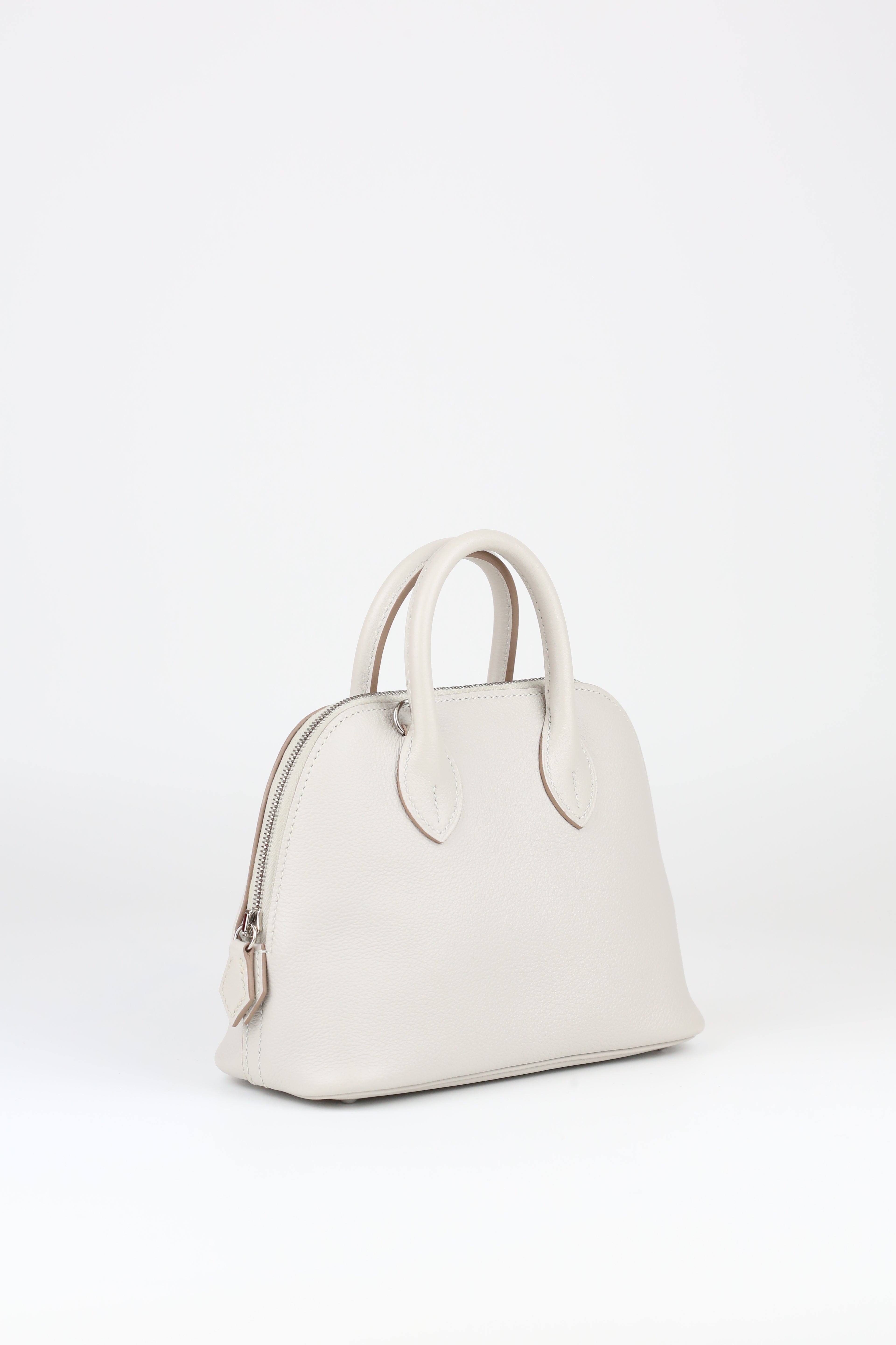 Hermes Mini Bolide Gris Perle