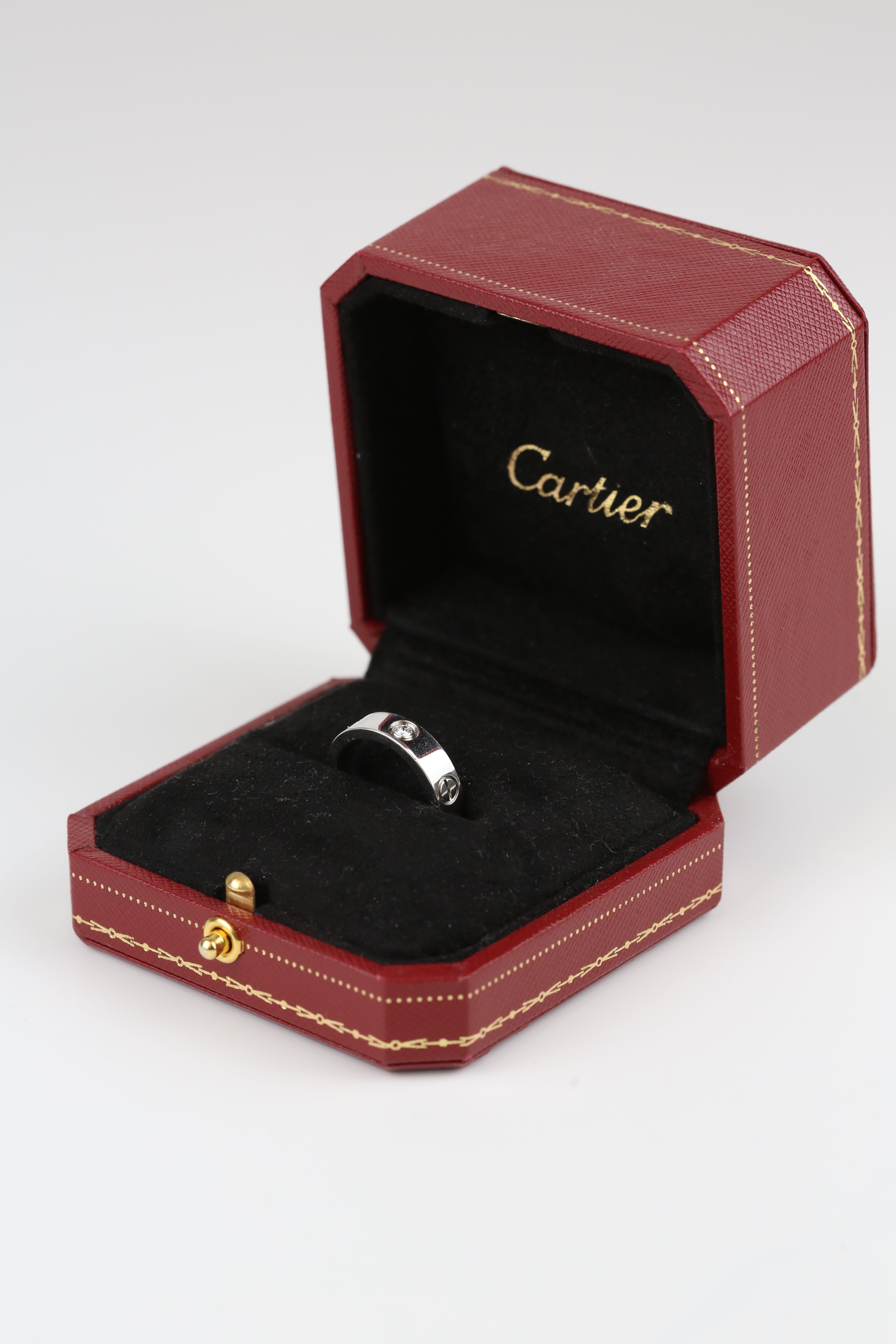 Cartier Love Ring Size 55