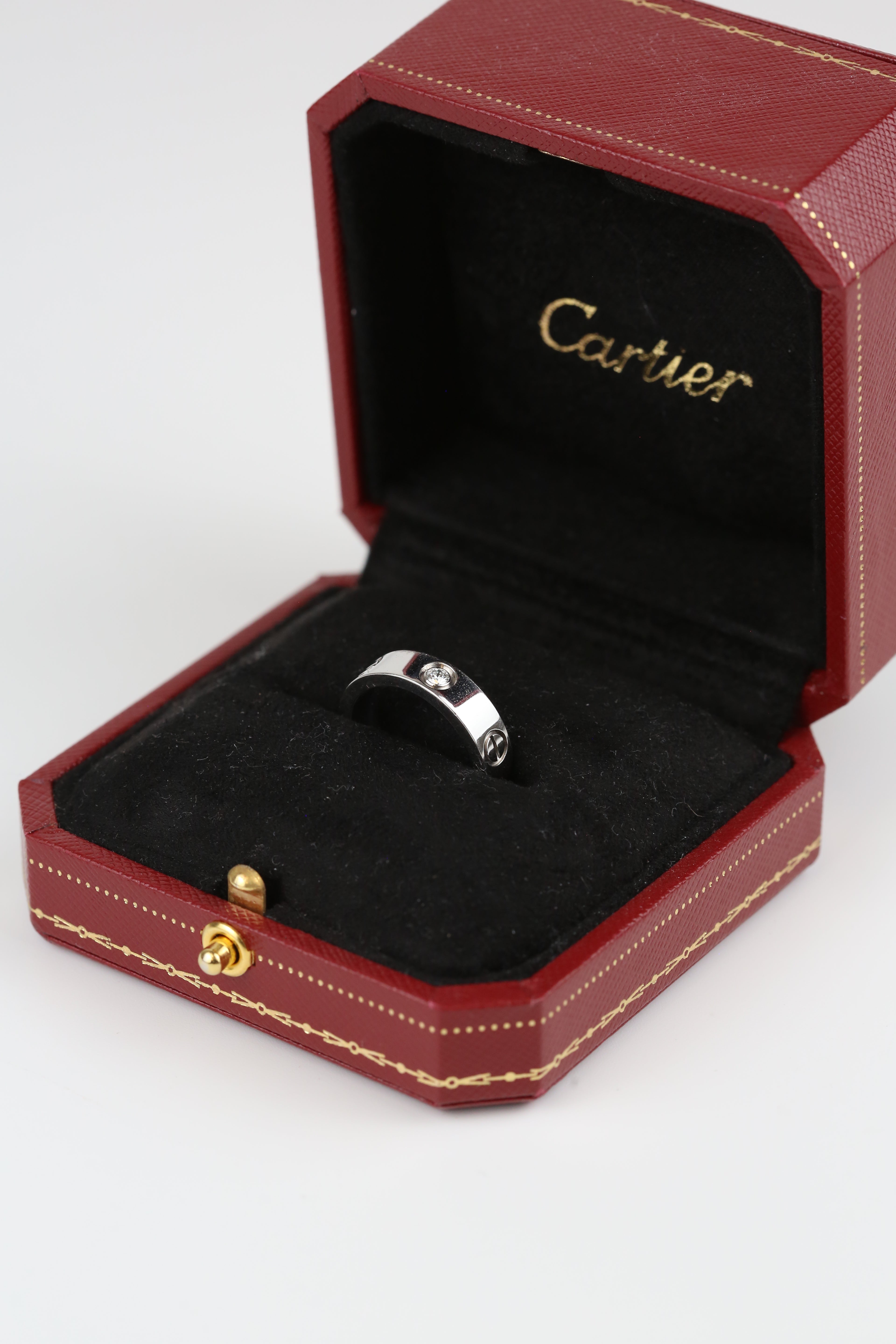 Cartier Love Ring Size 55