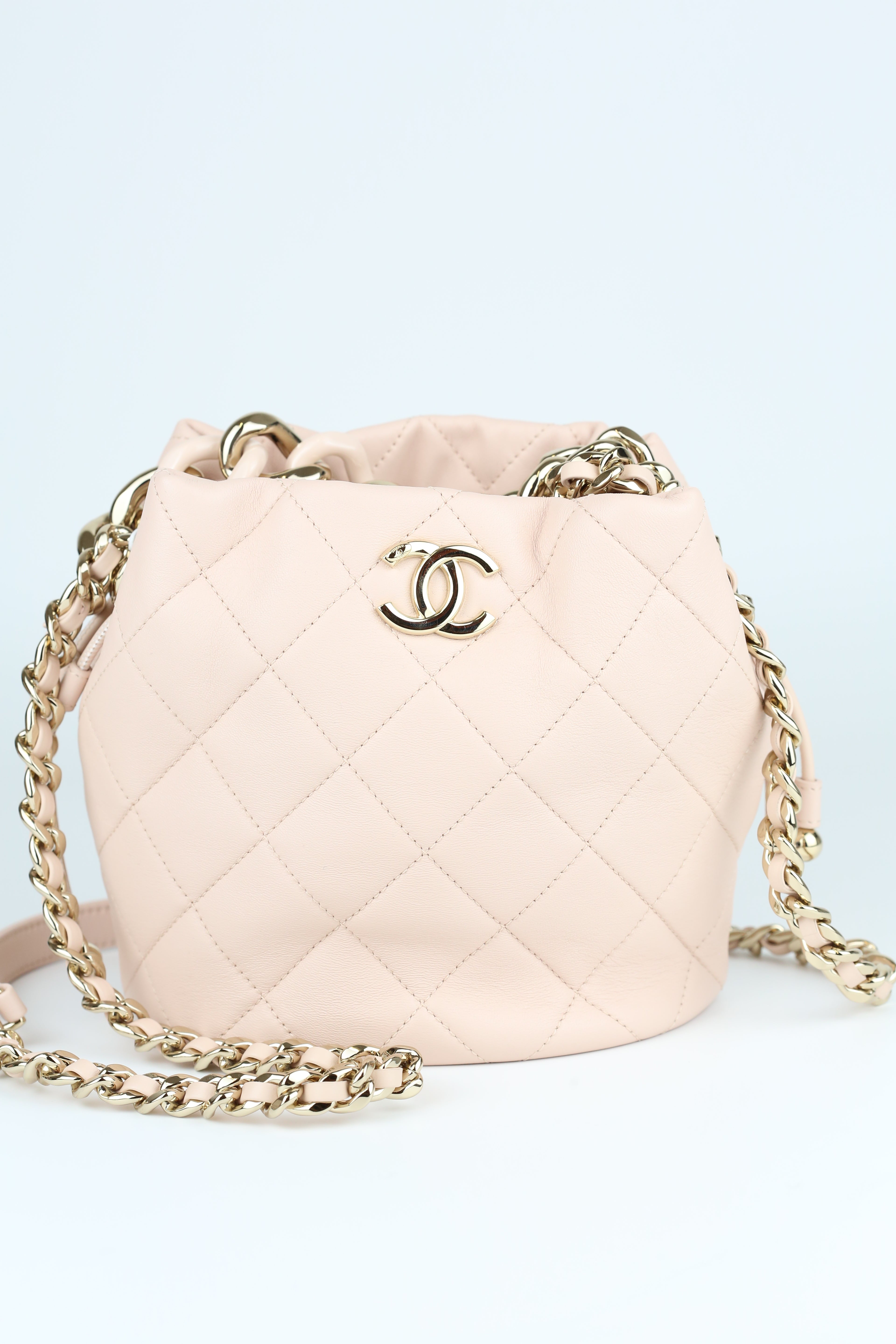 Chanel Mini Bucket bag Light Pink