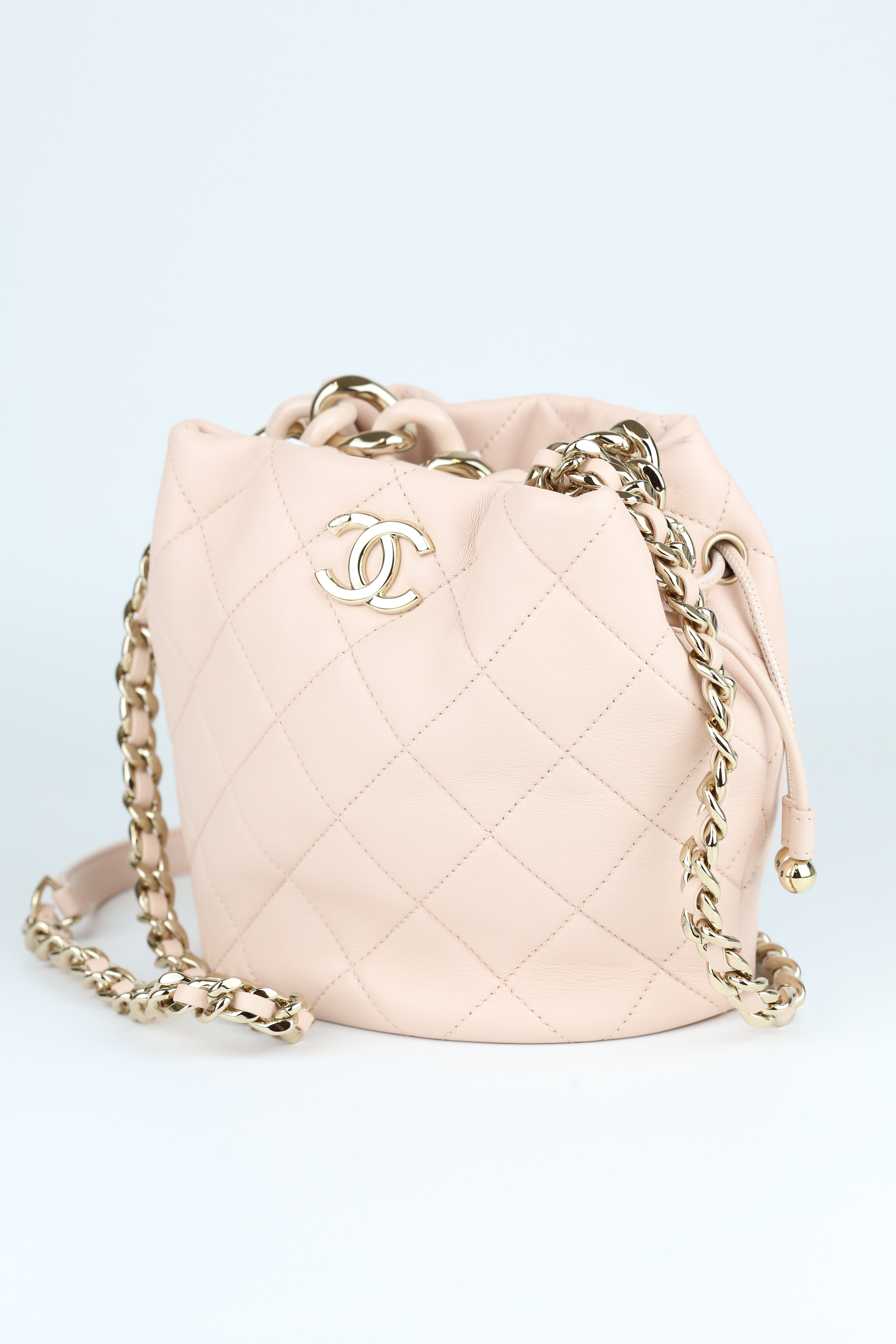 Chanel Mini Bucket bag Light Pink