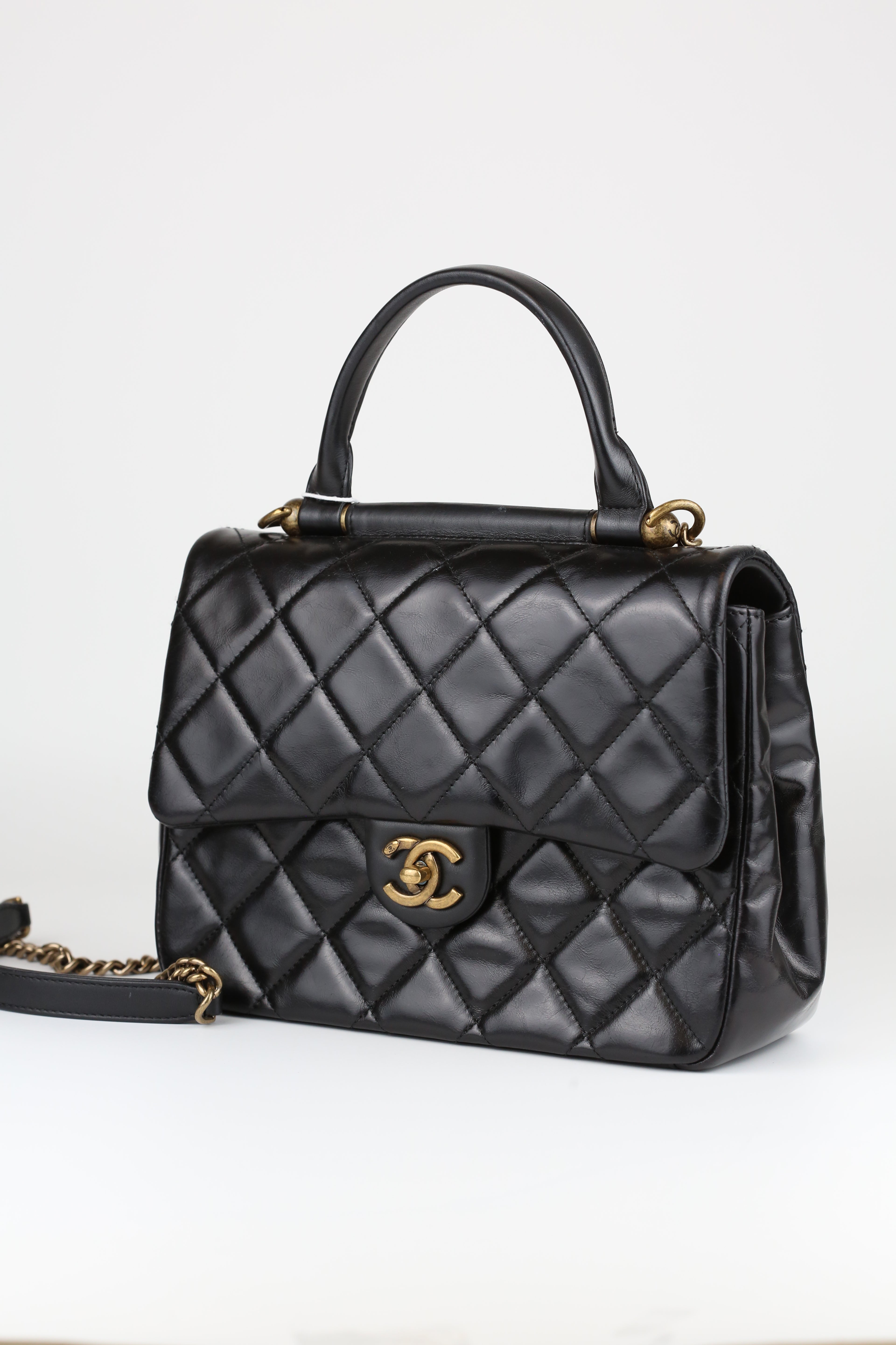 Chanel Kelly Handle Black
