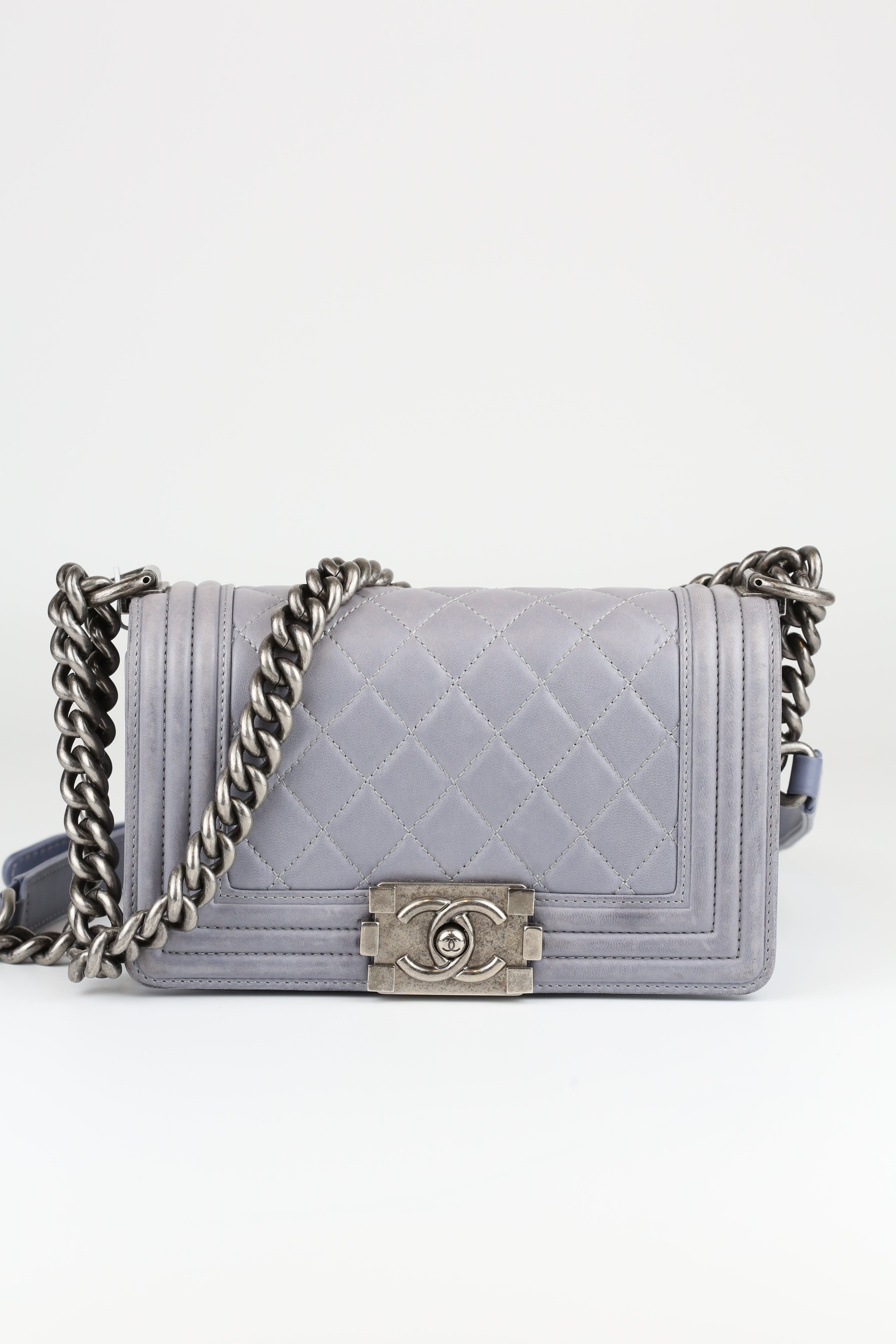 Chanel Leboy Gray S