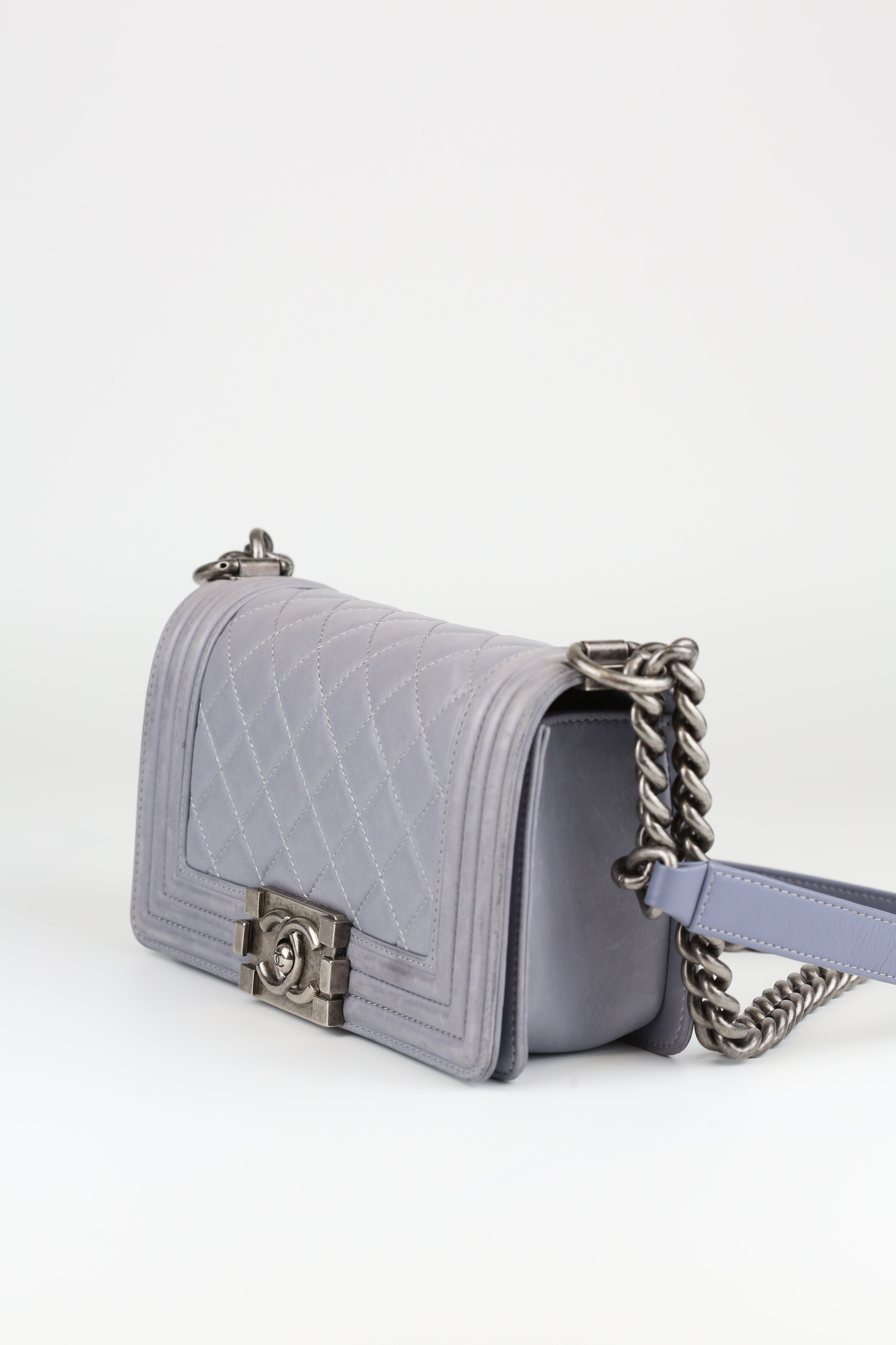 Chanel Leboy Gray S