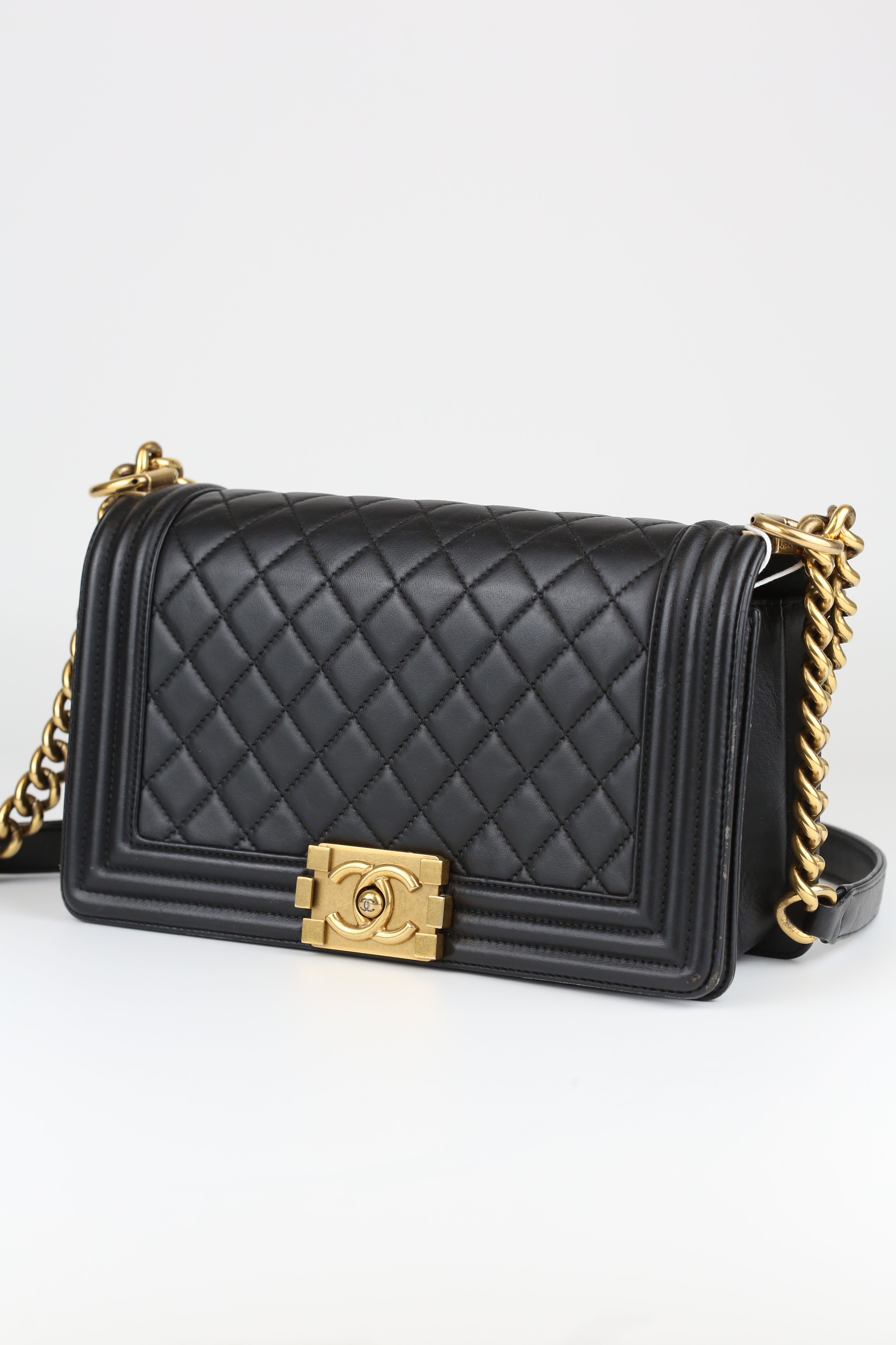 Chanel Leboy Gold & Black