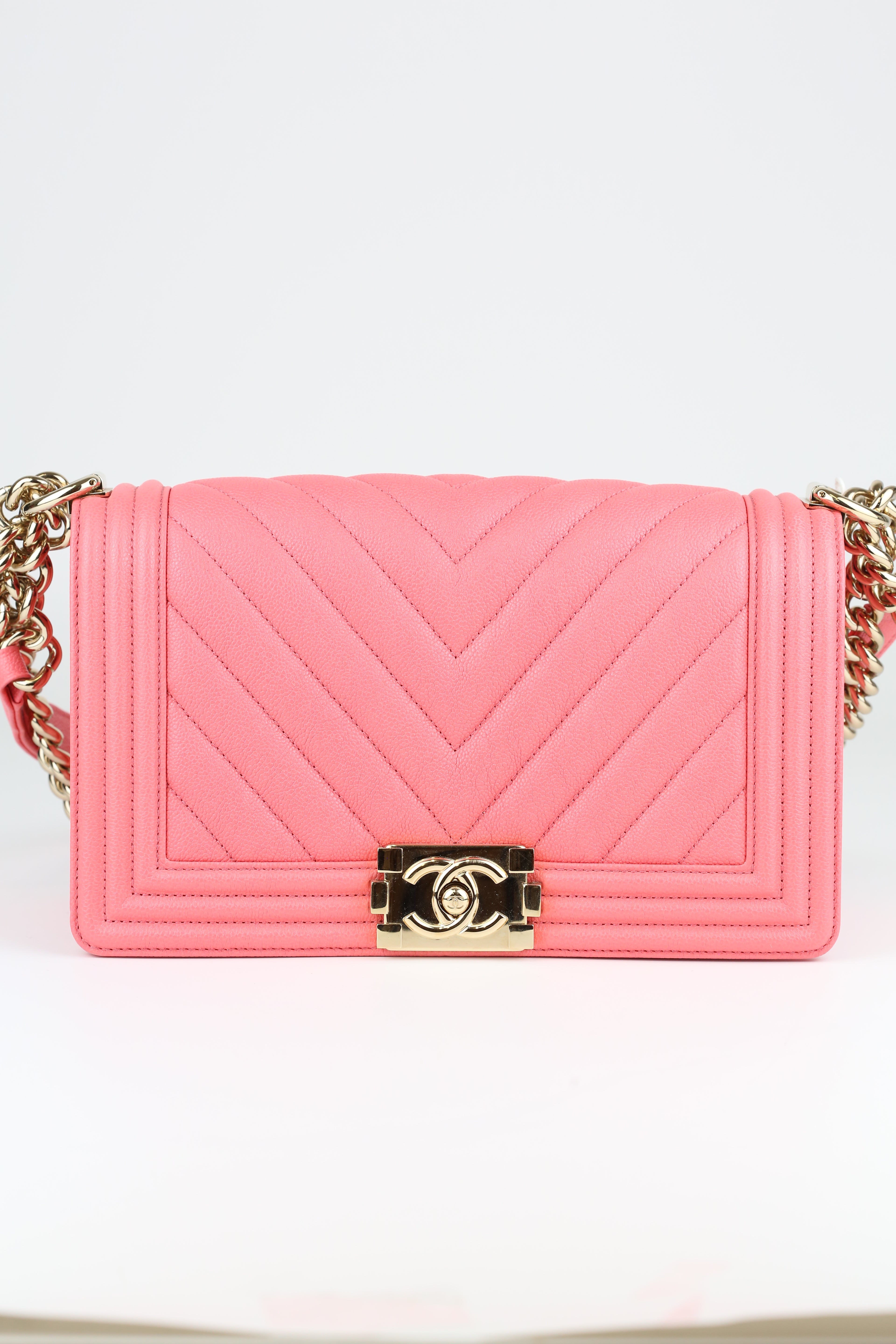 Chanel Leboy Rose Pink & Gold