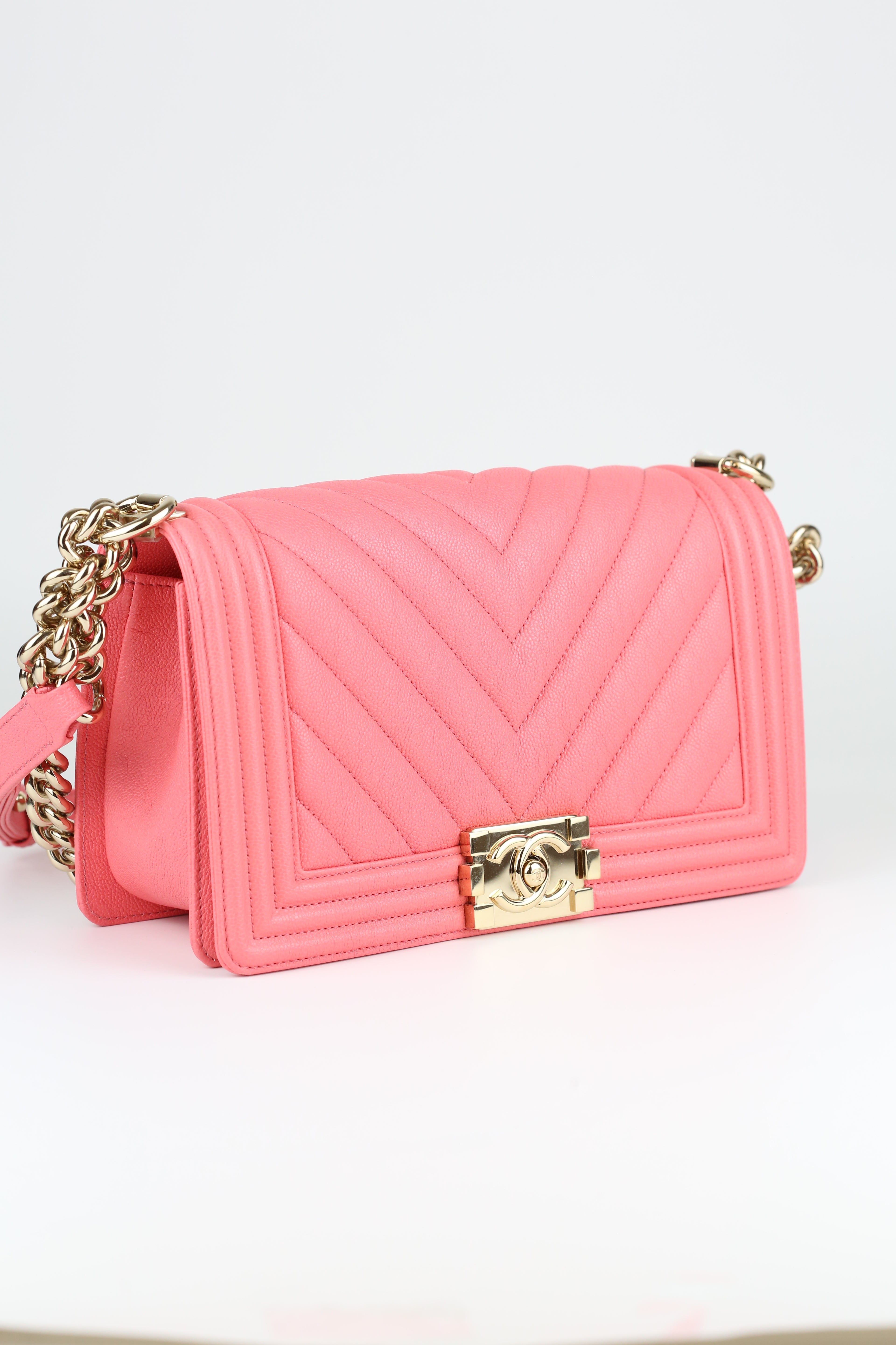 Chanel Leboy Rose Pink & Gold