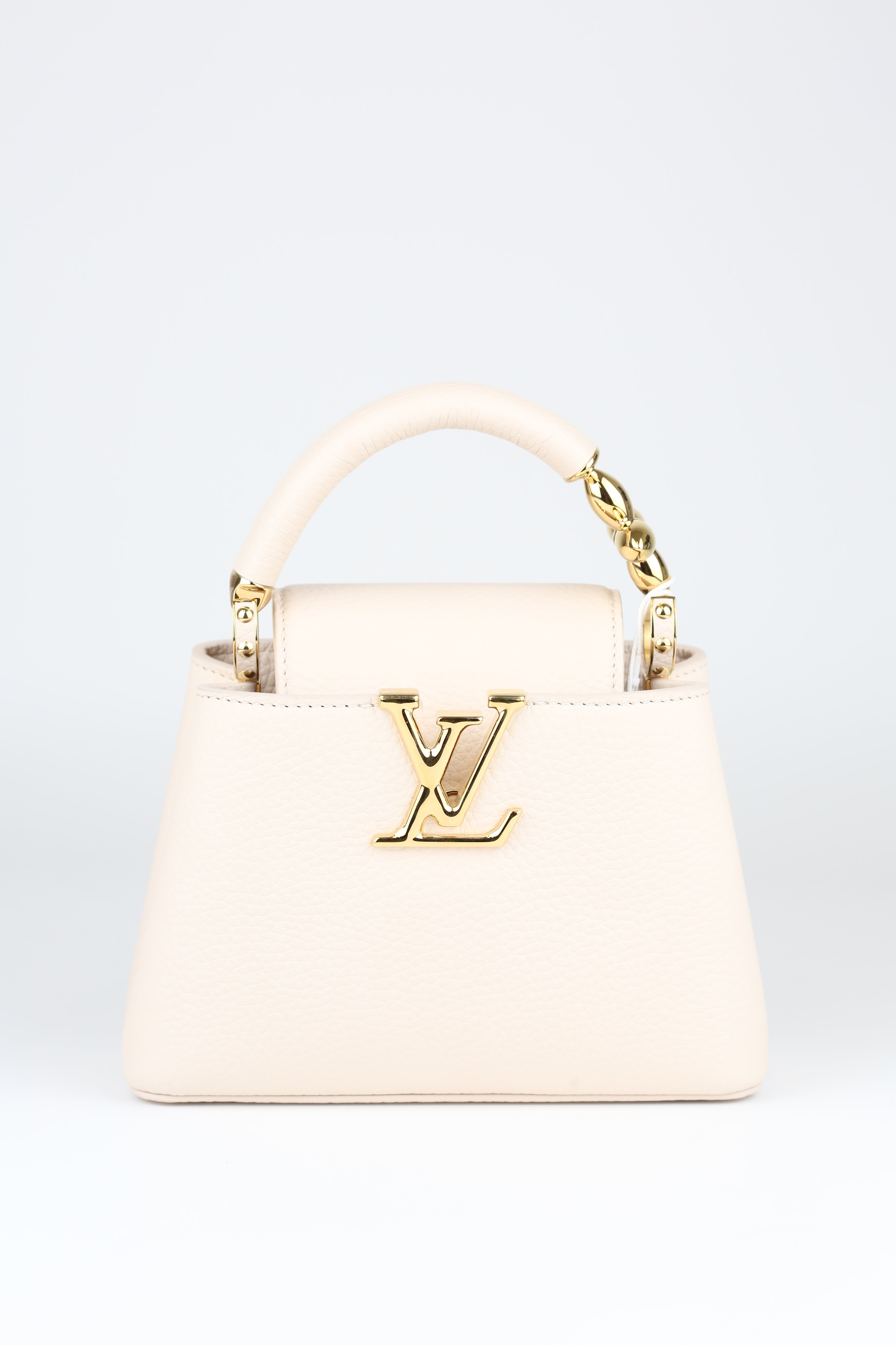 LOUIS VUITTON Capucines Mini Pink