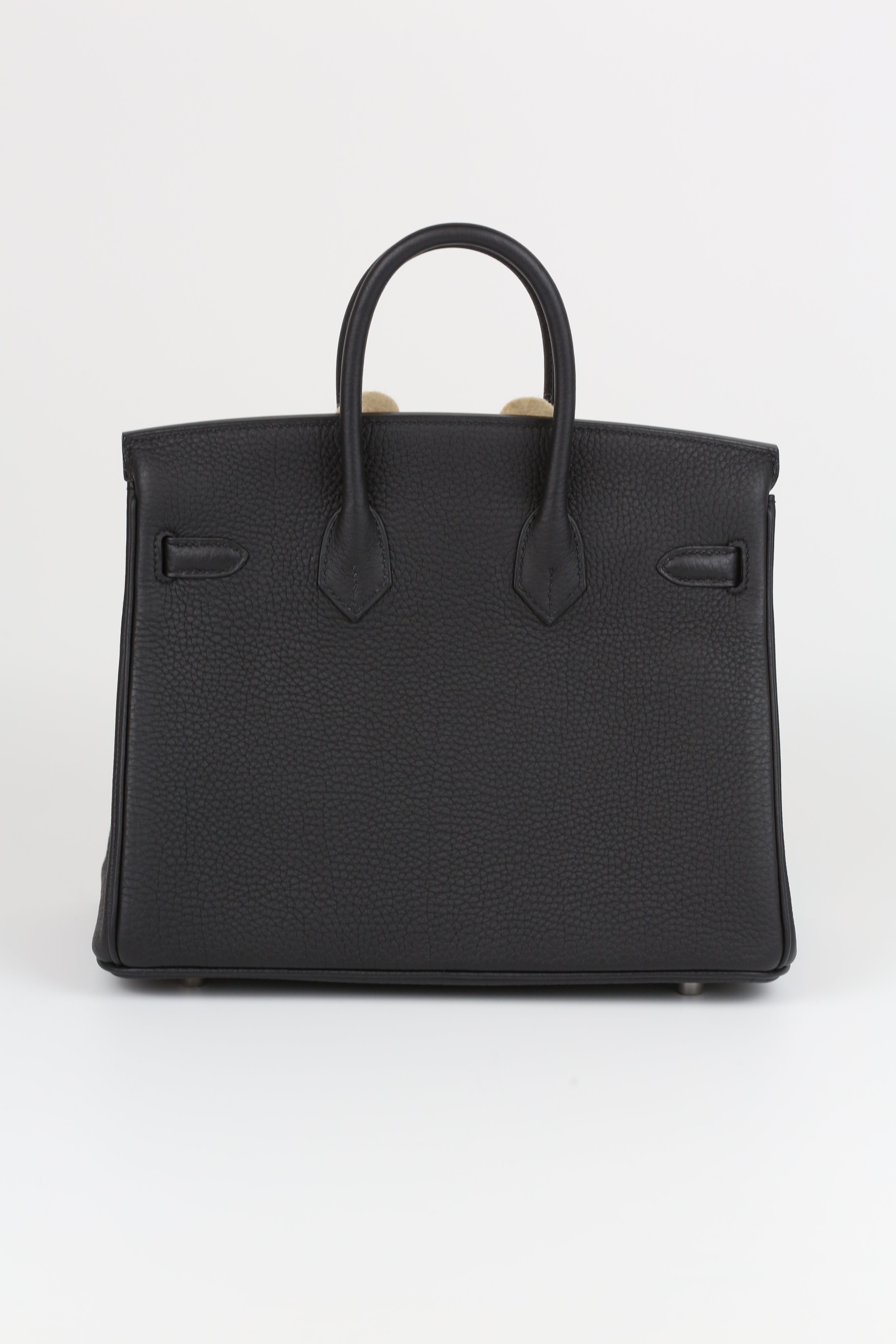 Hermes Birkin Black Silver