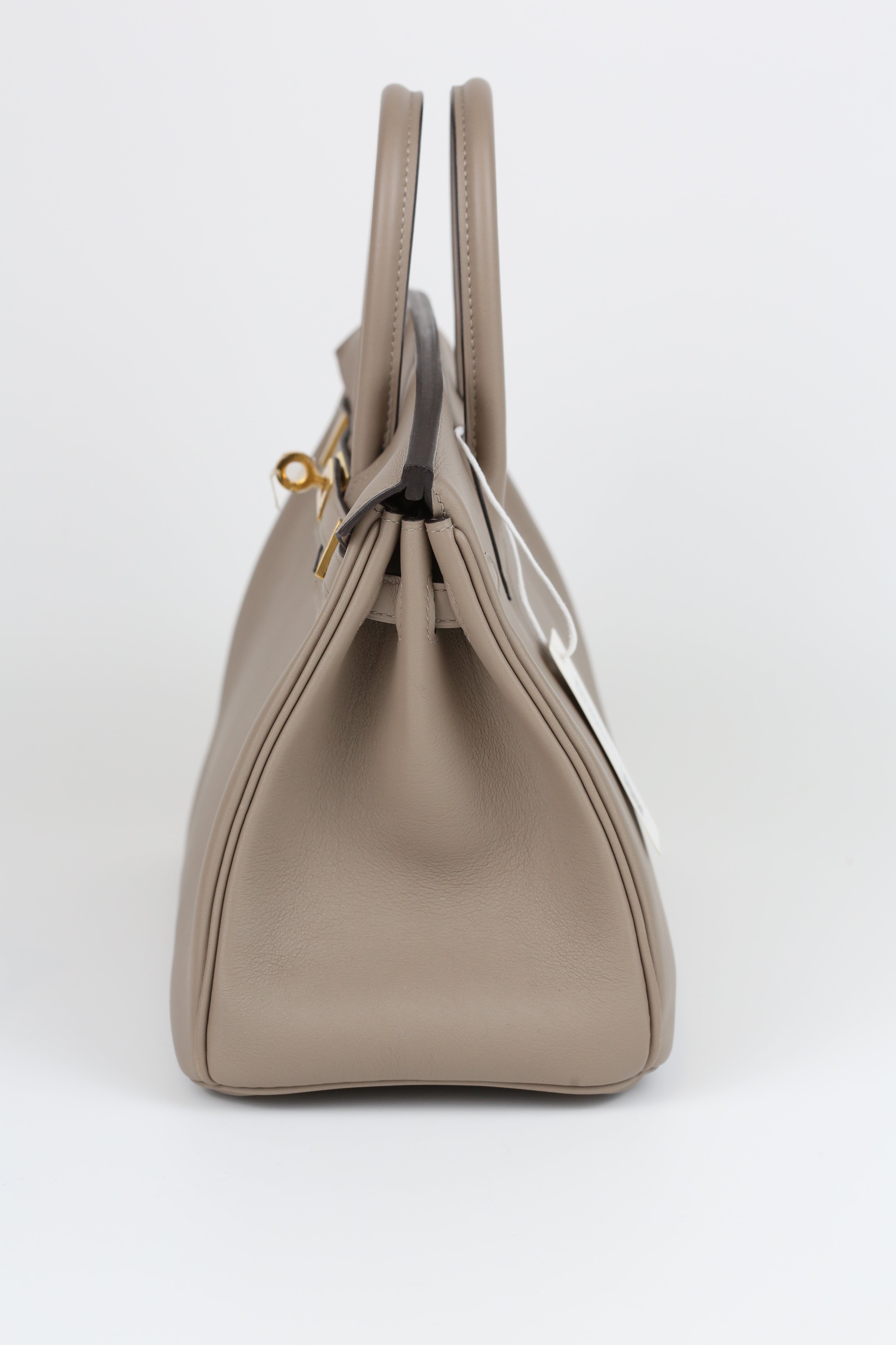 HERMÈS Birkin 25 Gris Asphalte Togo