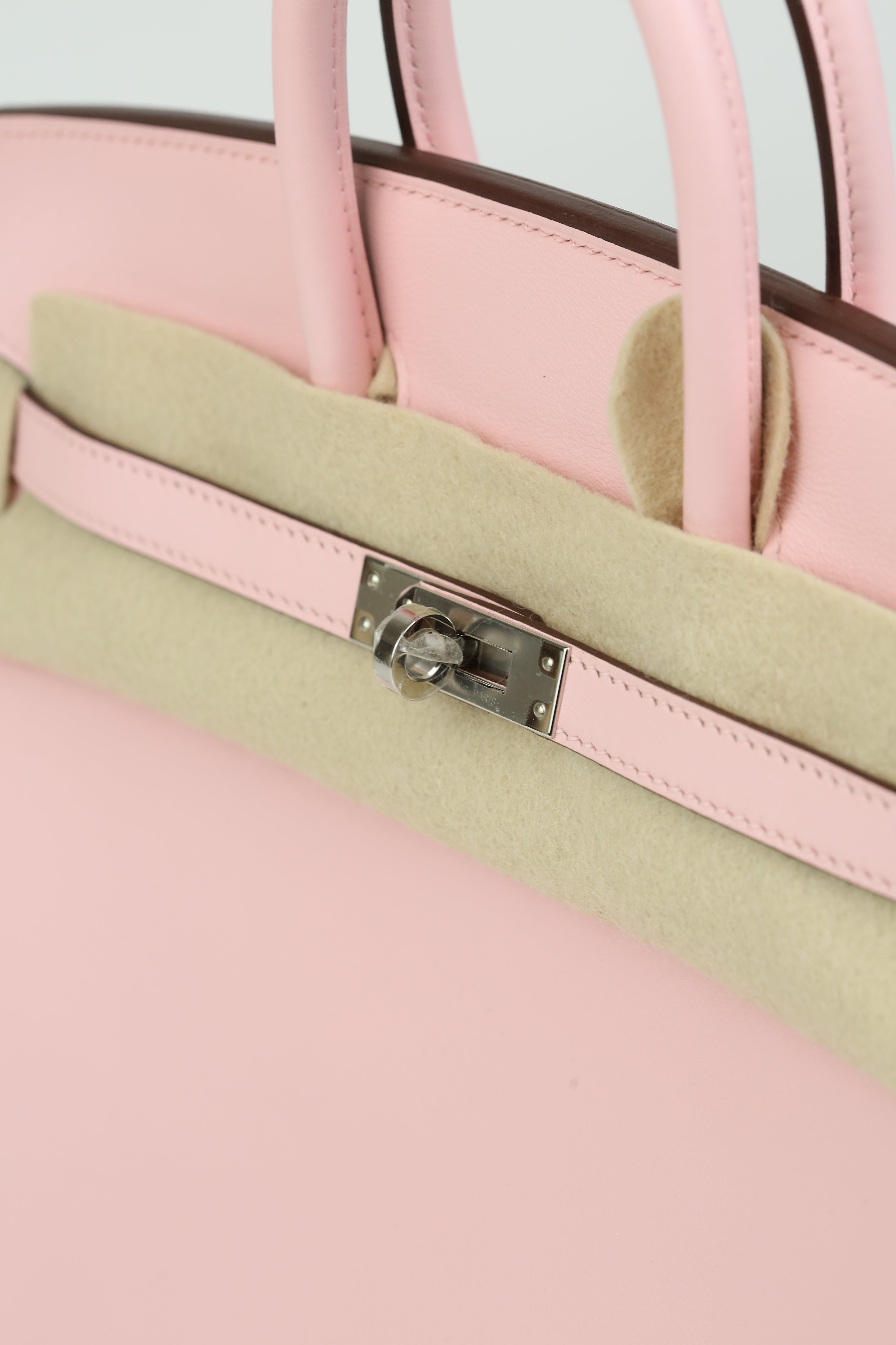 HERMÈS Birkin 25 Rose Sakura Swift