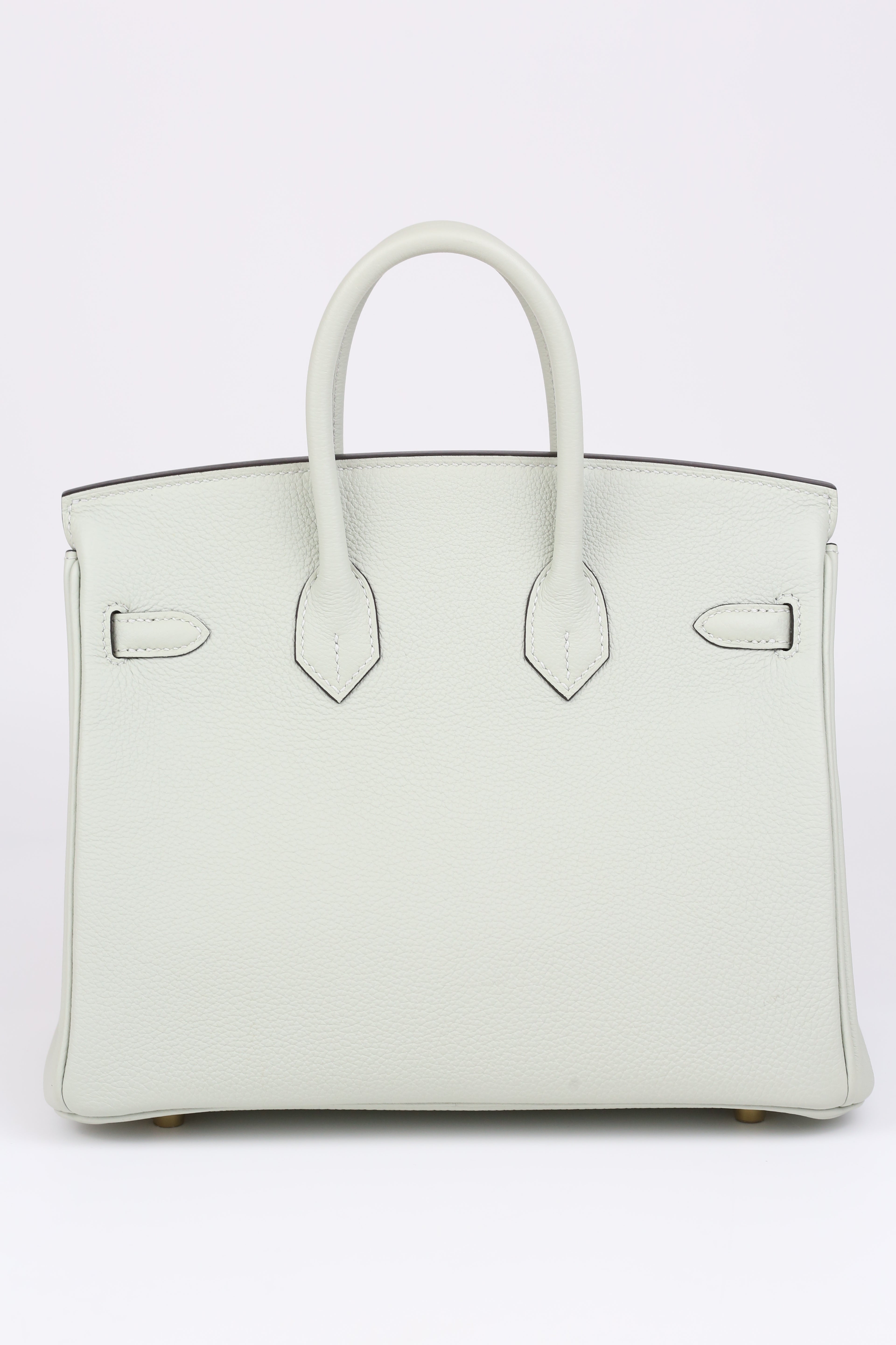 HERMÈS Birkin 25 Gris Neve
