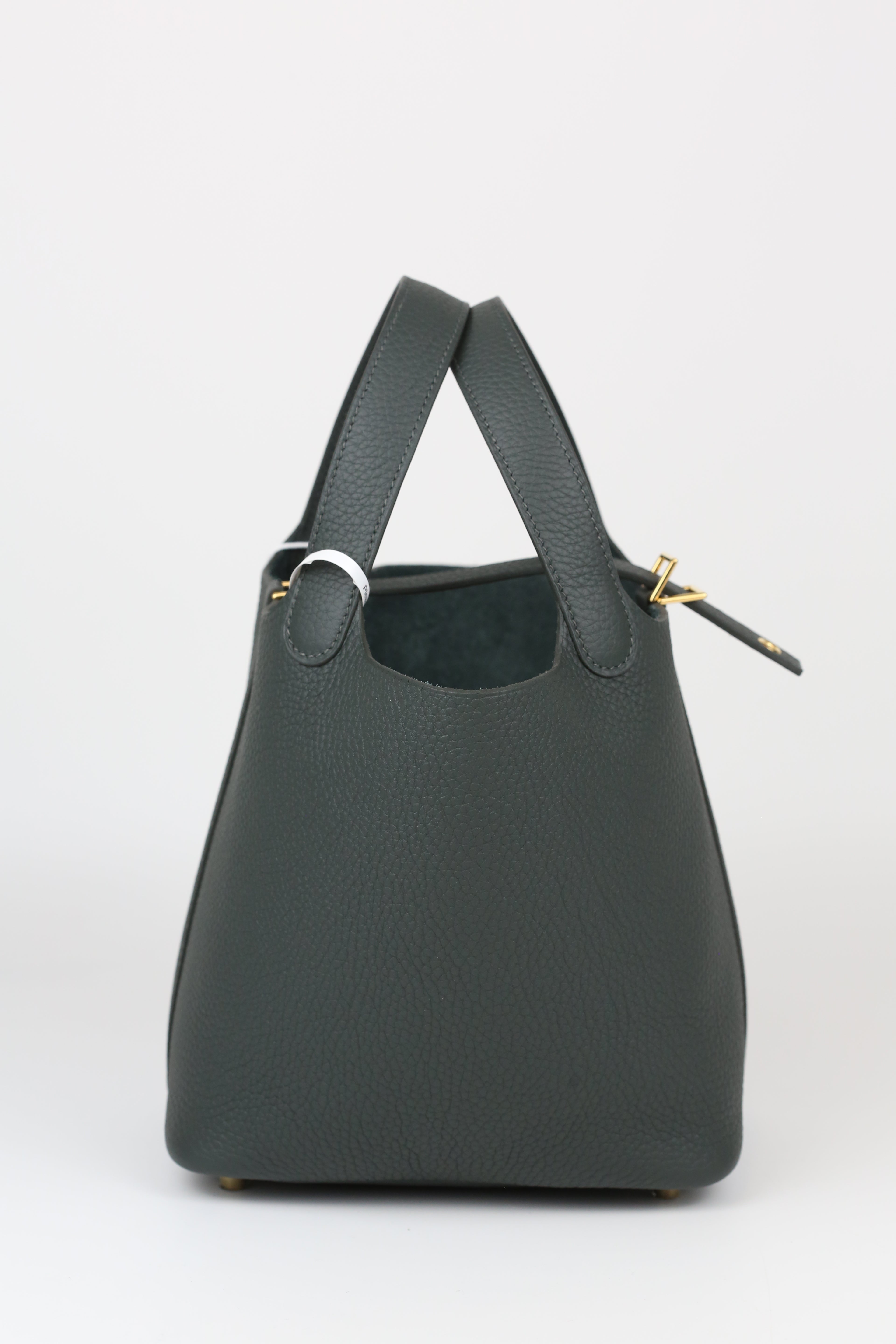 HERMÈS PICOTIN18 VERT MANGROVE GOLD
