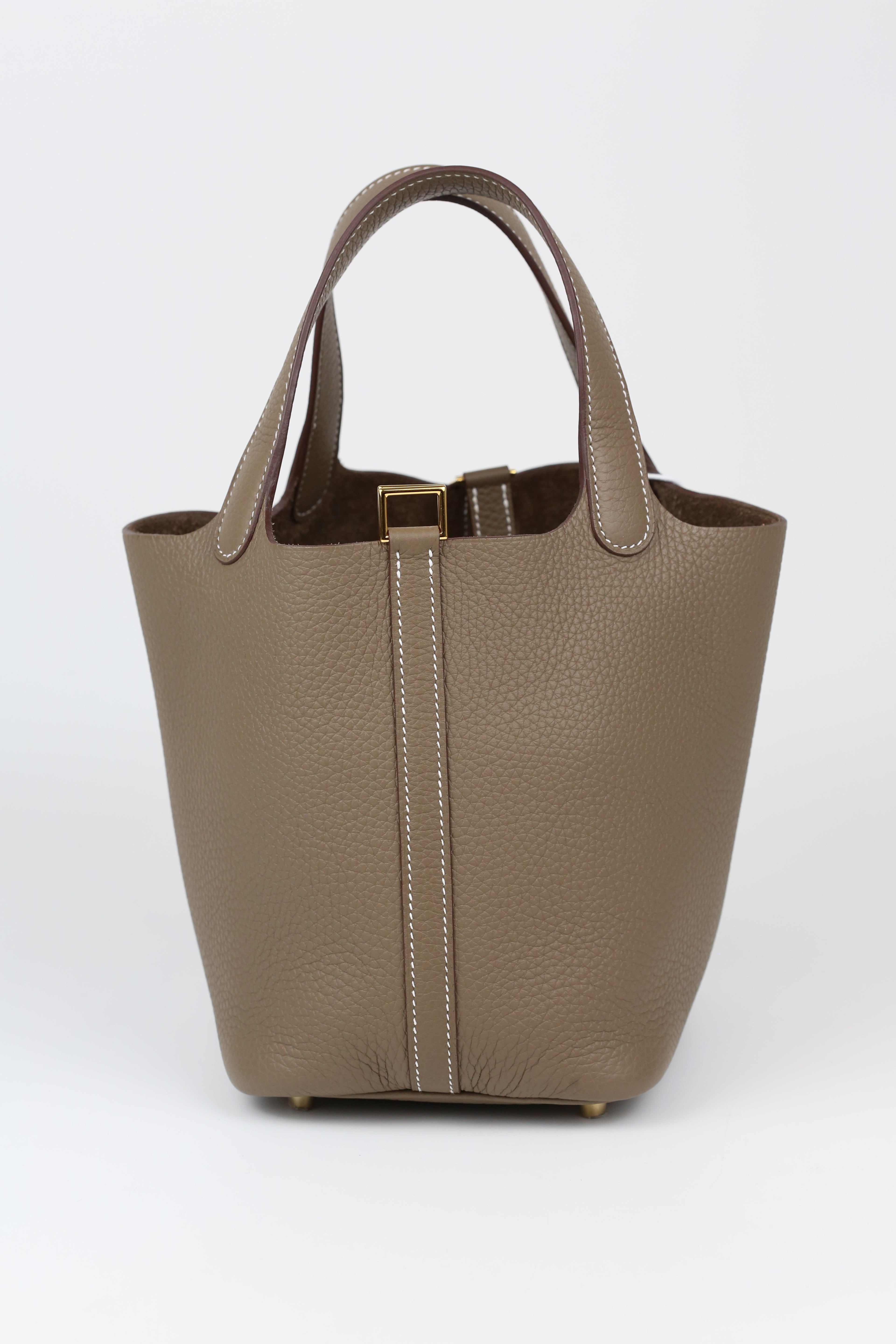 HERMÈS Picotin 18 Etoupe Gold