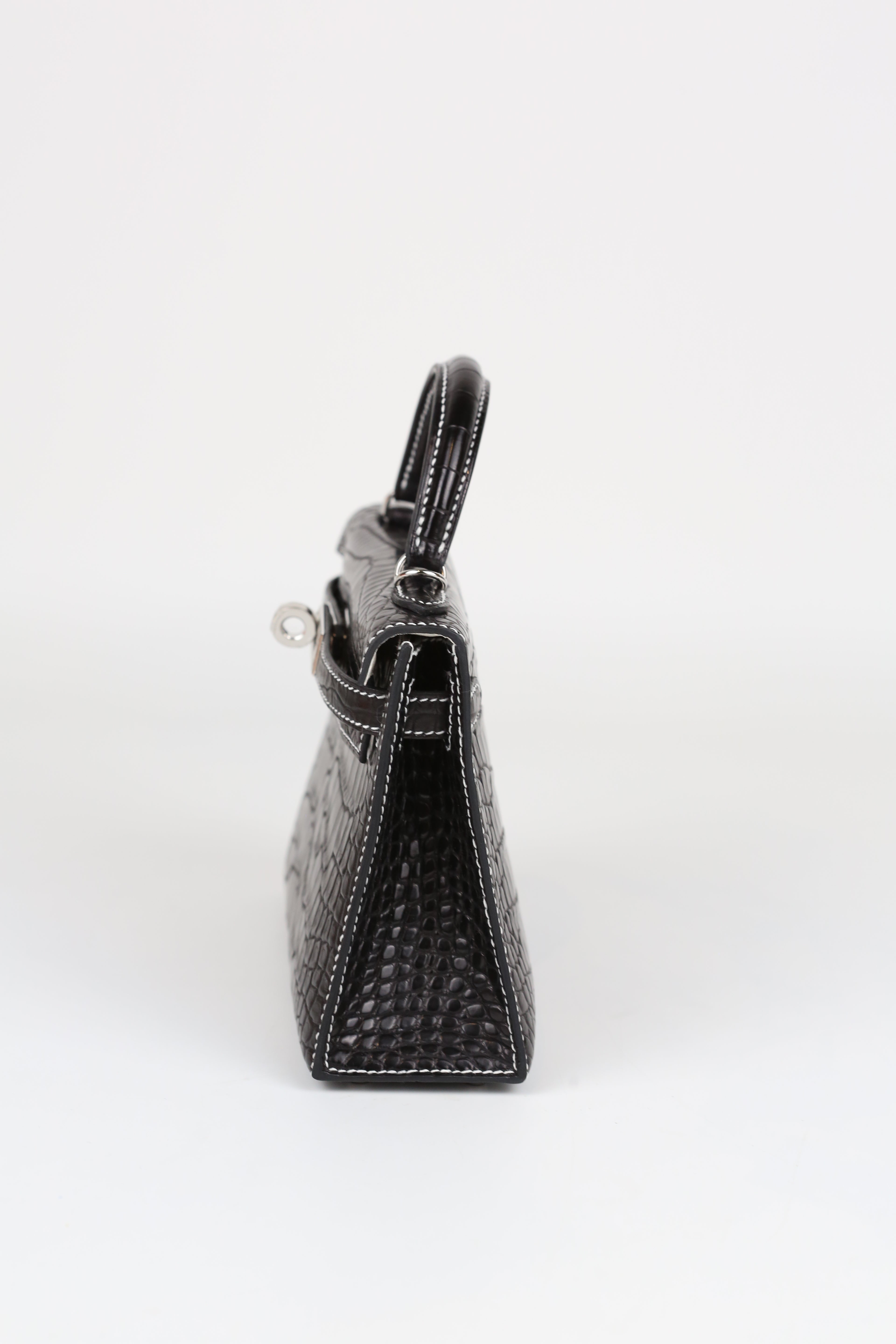 HERMÈS MINI KELLY II MATTE ALLIGATOR