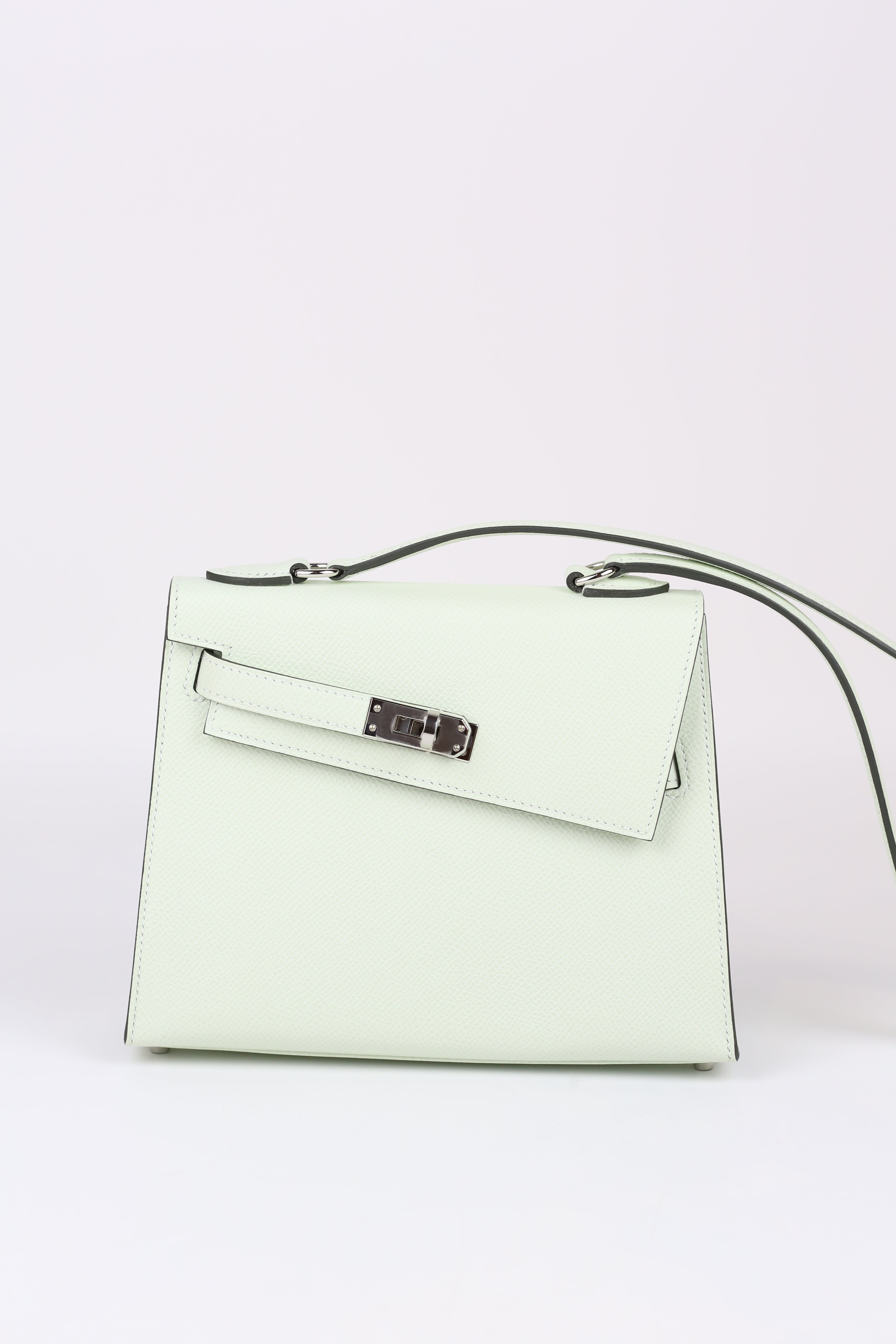 HERMÈS KELLY DESORDRE VERT FIZZ B STAMP