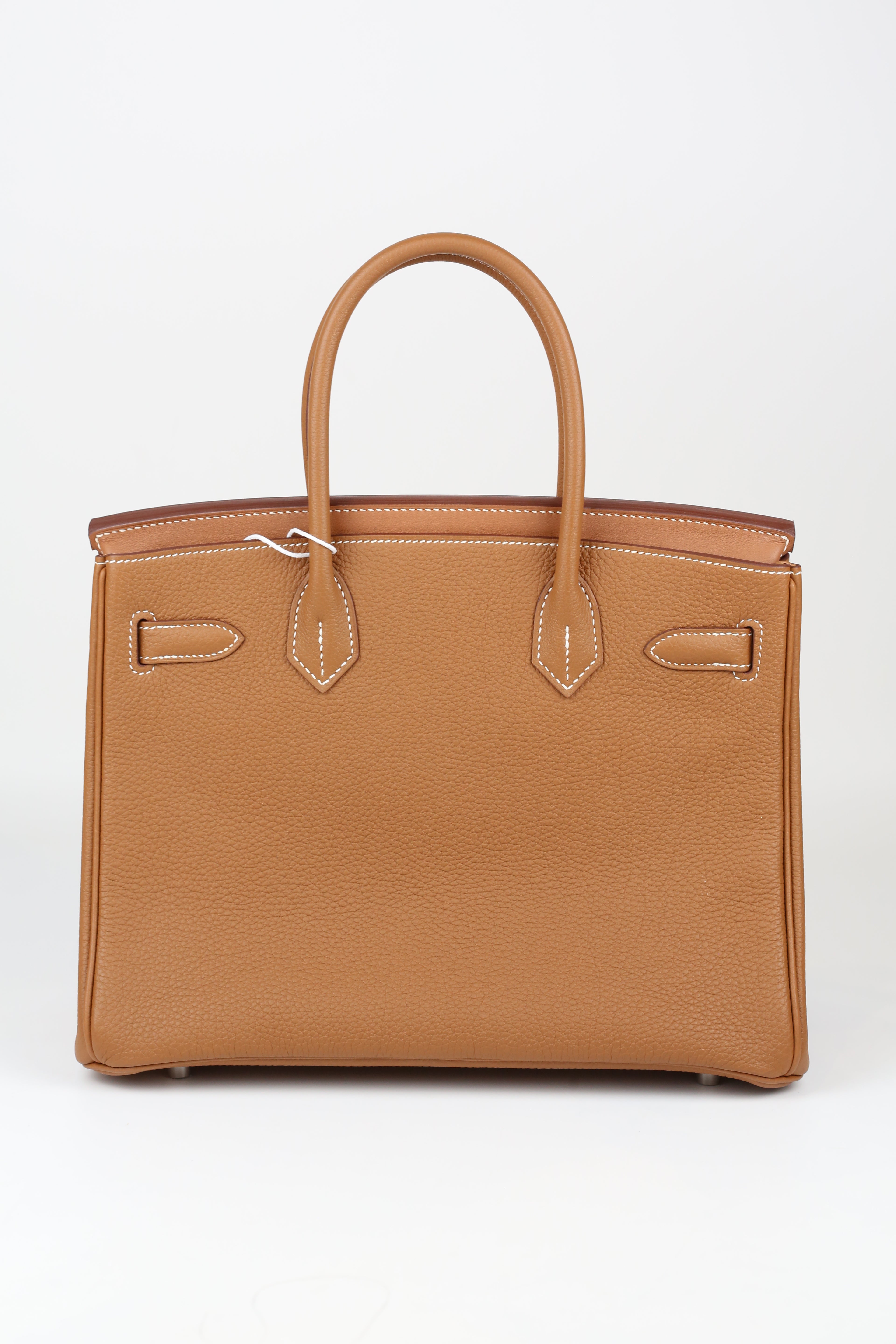 HERMÈS BIRKIN30 GOLD TOGO U STAMP