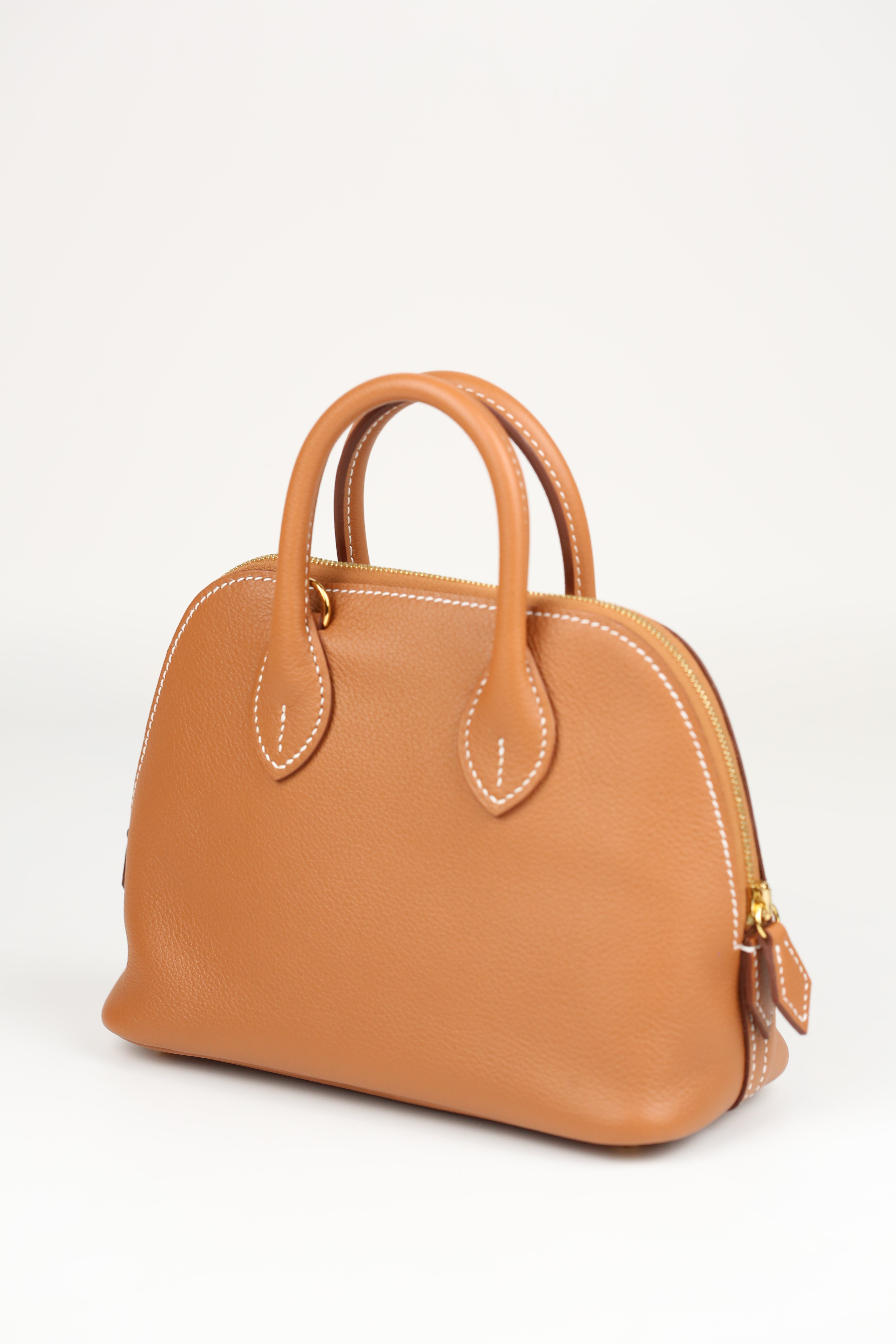 HERMÈS Mini Bolide Gold and Gold