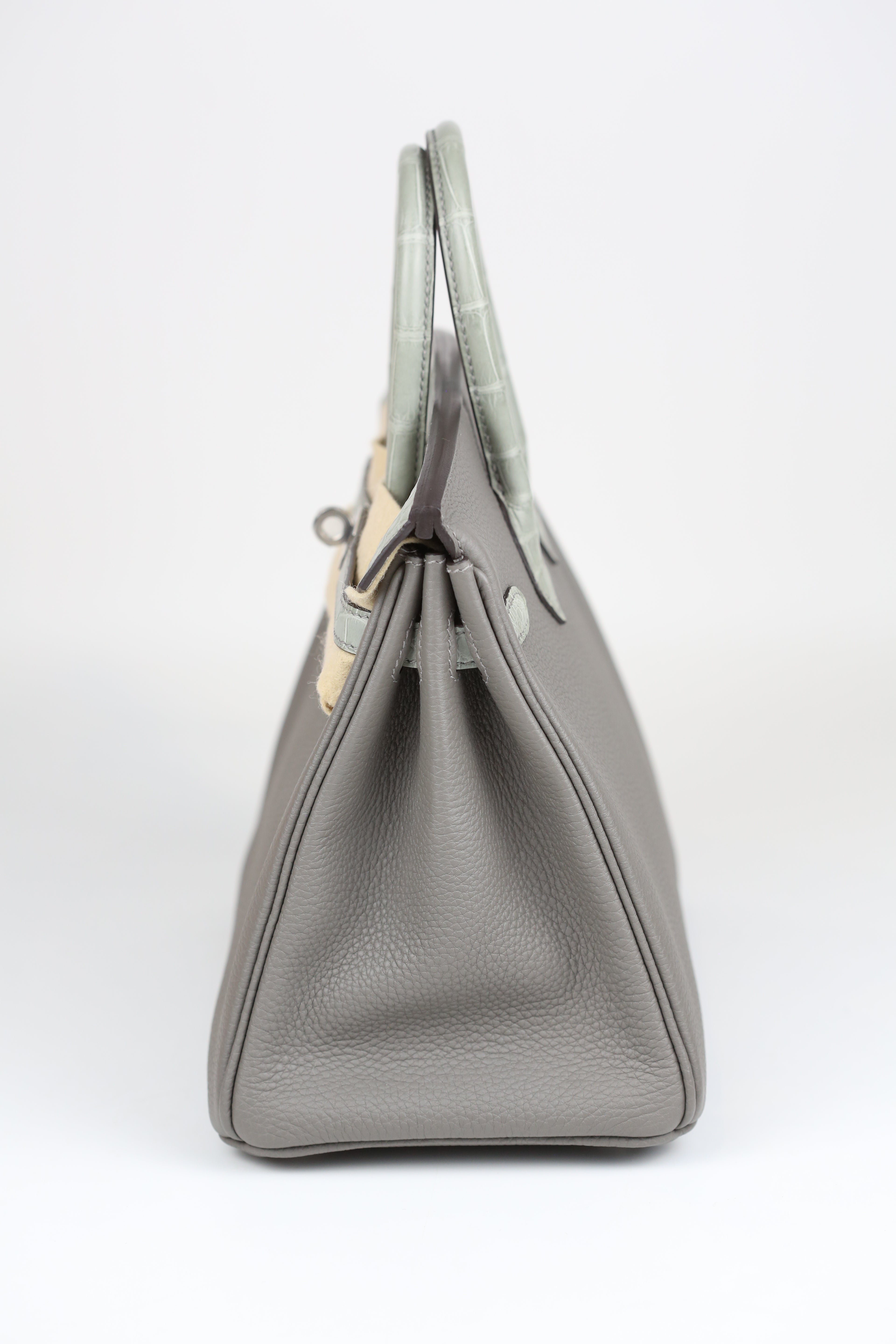 HERMÈS BIRKIN25 TOUCH SILVER