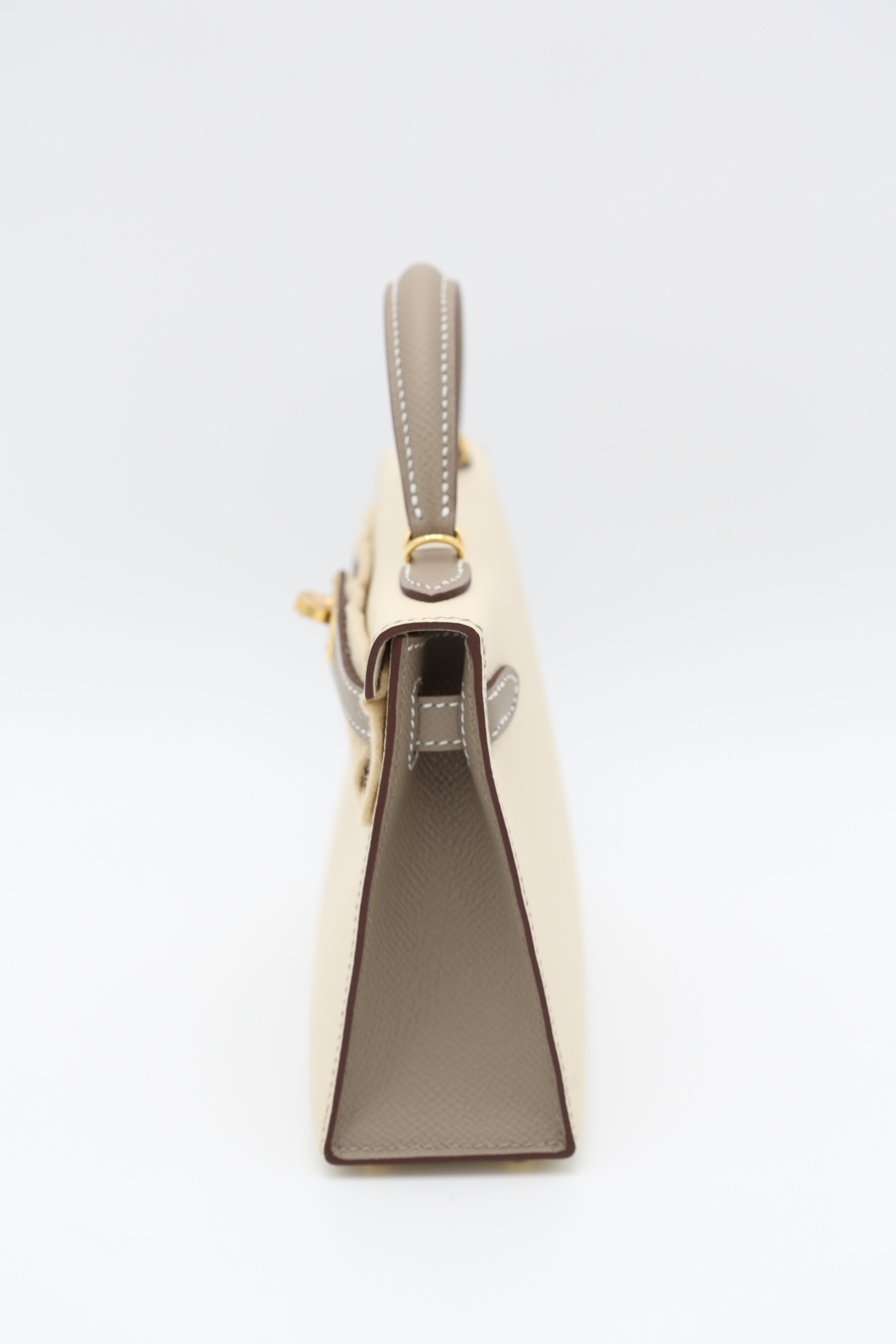 HERMÈS MINI KELLY II BEIGE