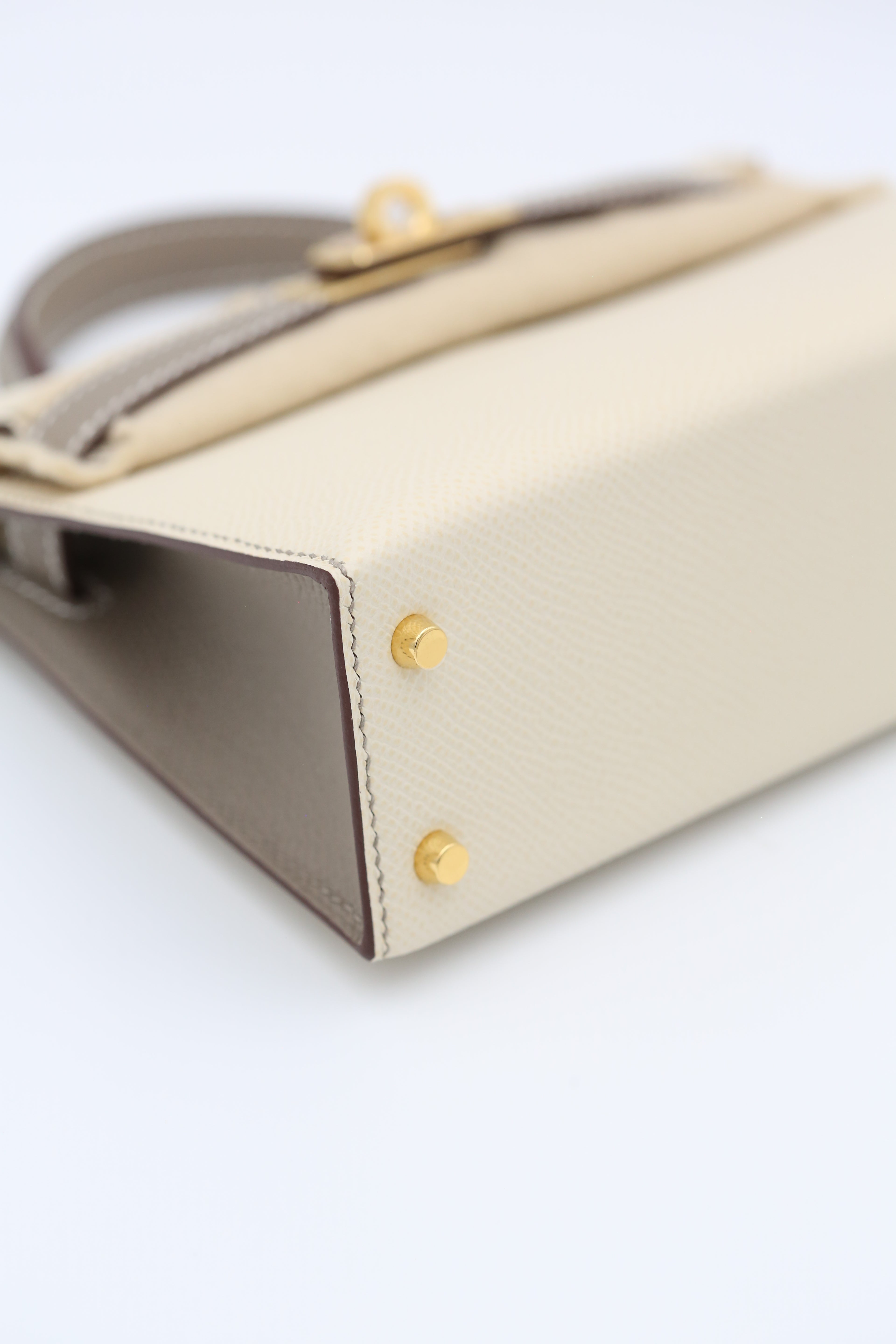 HERMÈS MINI KELLY II BEIGE
